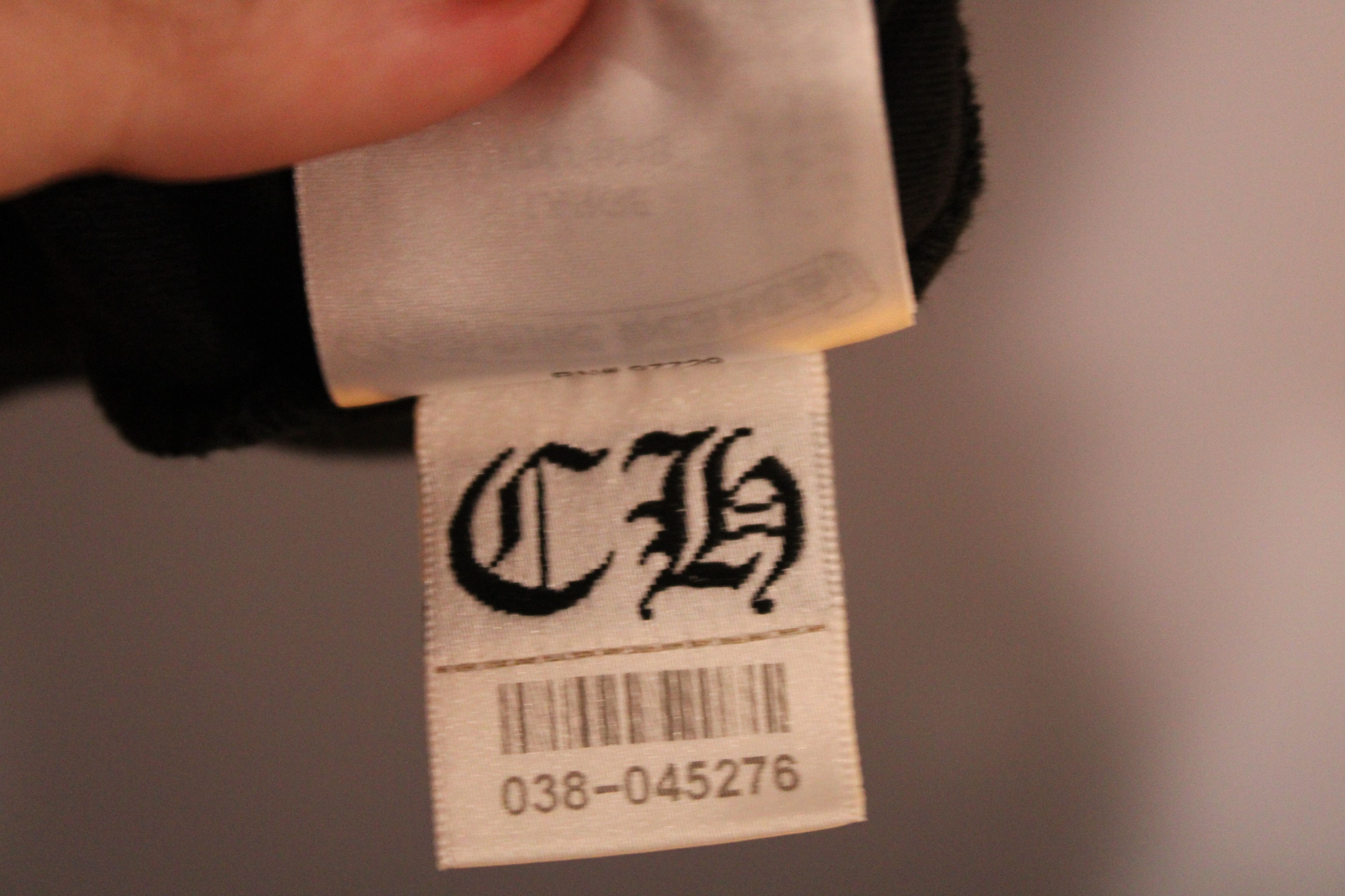 Chrome Hearts CHROME HEARTS NECK LOGO TSHIRT Size US L / EU 52-54 / 3 - 4 Thumbnail