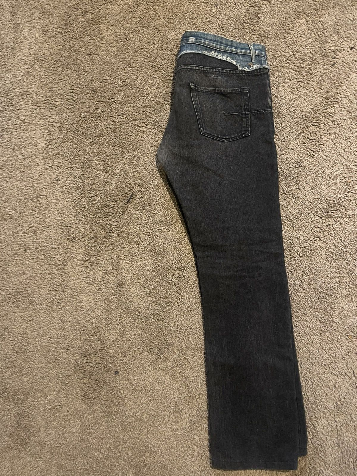 Dior AW2006 Dior Homme Cummerbund Jeans Size US 31 - 2 Thumbnail