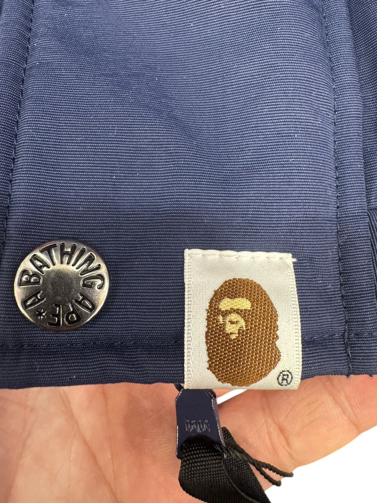 Bape Bape Blue Red Parka Jacket Size US XL / EU 56 / 4 - 4 Thumbnail