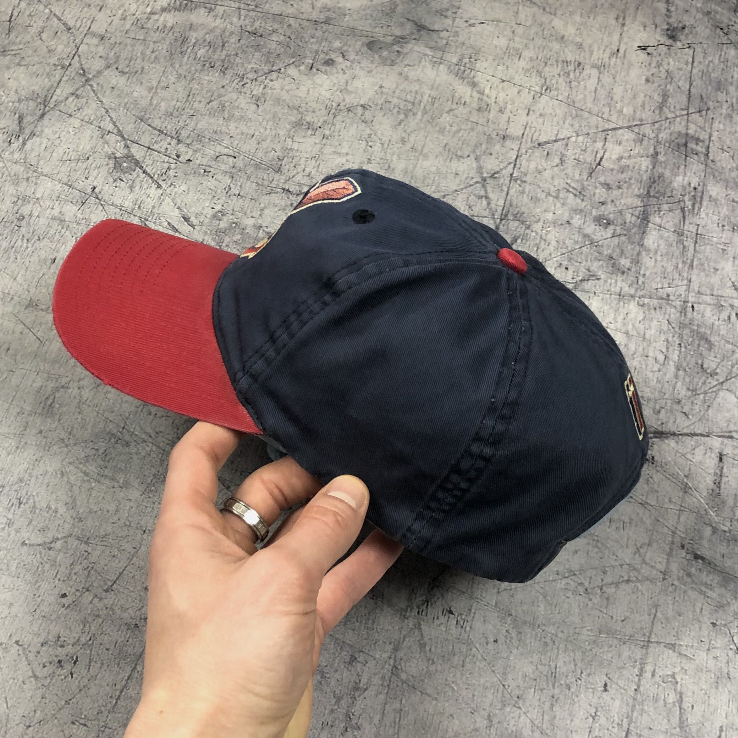MLB Vintage 90s MLB Cleveland Indians Baseball Cap Size ONE SIZE - 5 Thumbnail
