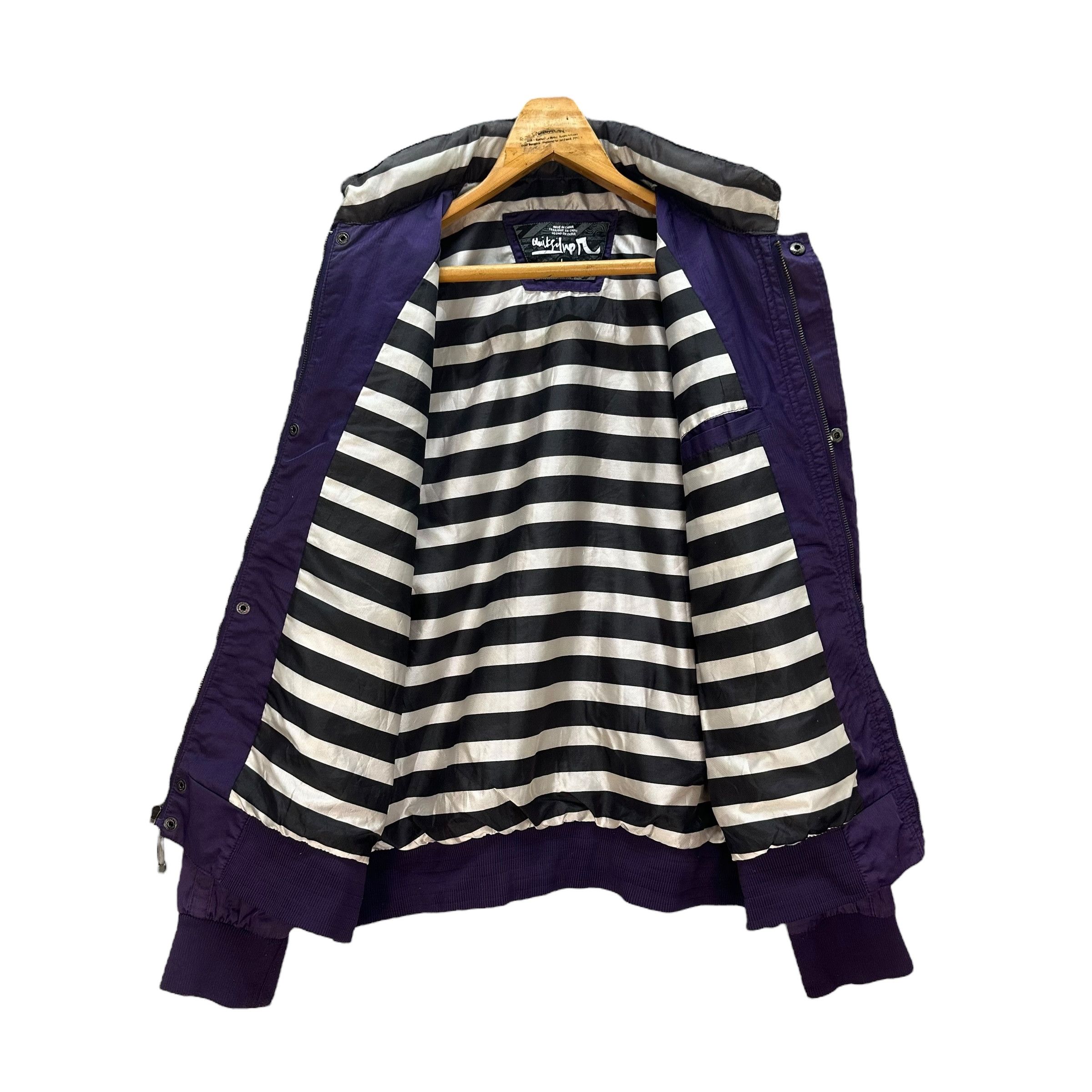 Quiksilver QUIKSILVER HOODED PURPLE JACKET #8733-023 Size US L / EU 52-54 / 3 - 10 Thumbnail