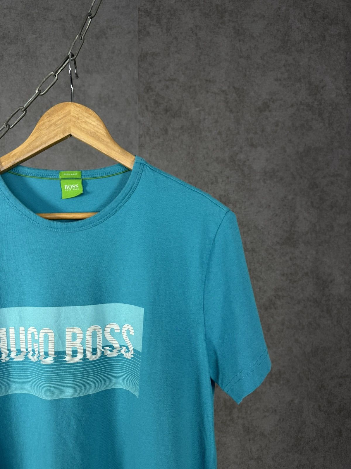 Designer × Hugo Boss Hugo Boss designer center logo tee Size US S / EU 44-46 / 1 - 2 Thumbnail