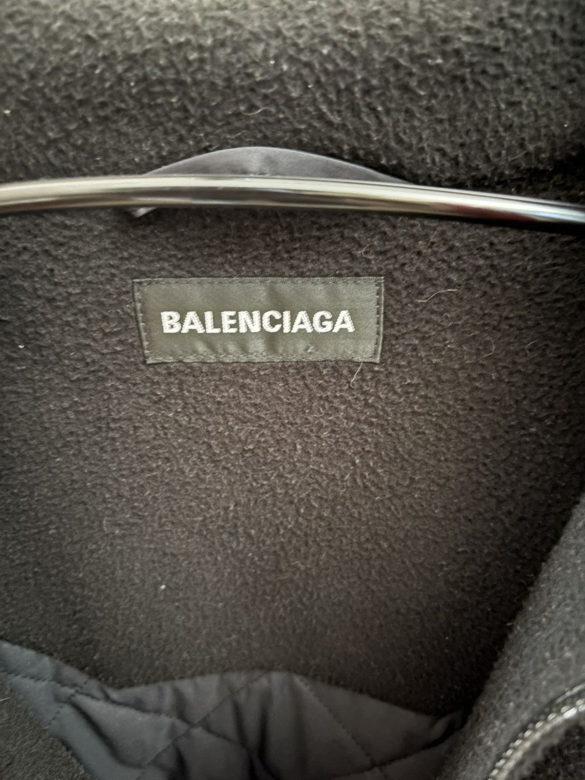 Balenciaga Balenciaga YE24 Half Zip Fleece Pullover Size US L / EU 52-54 / 3 - 4 Thumbnail