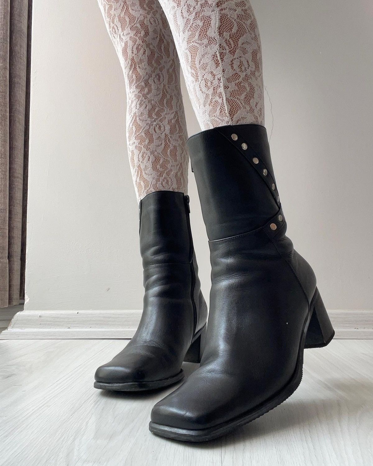 Vintage Vintage leather boots Size US 7.5 / IT 37.5 - 2 Thumbnail