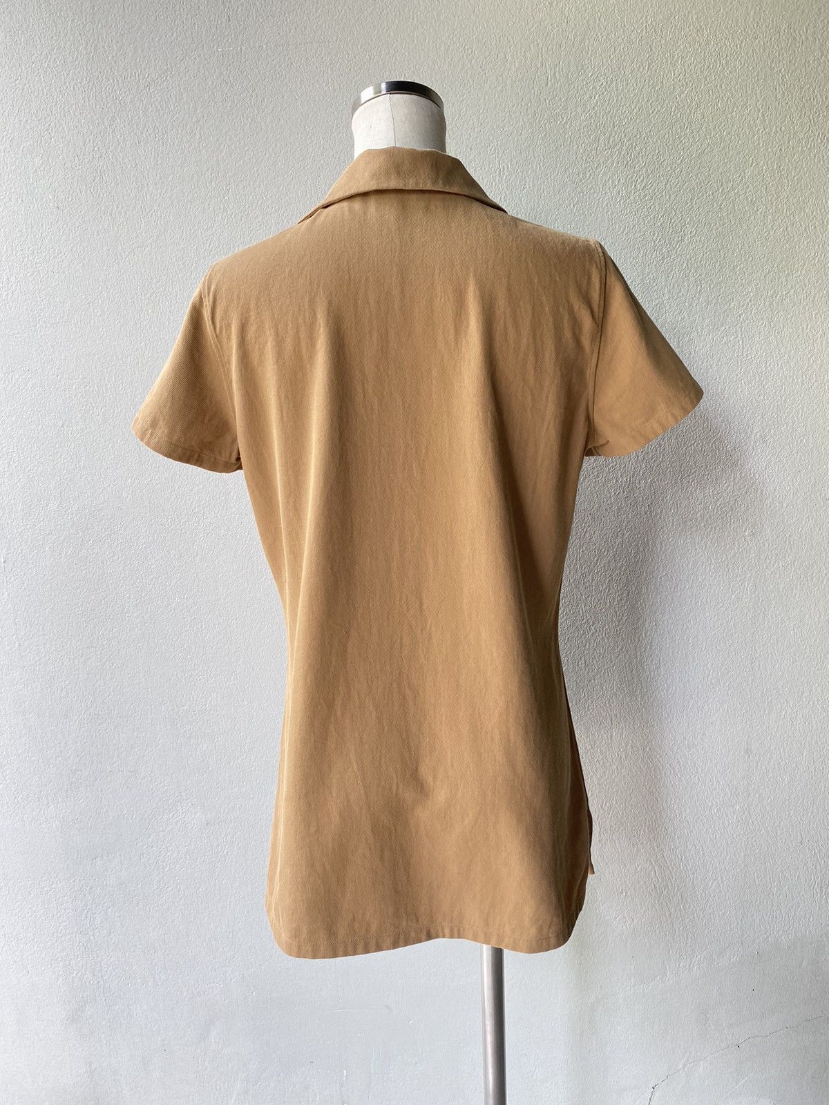 Jil Sander JILSANDER Minimalist Beige Polo Dress Size XS / US 0-2 / IT 36-38 - 7 Thumbnail