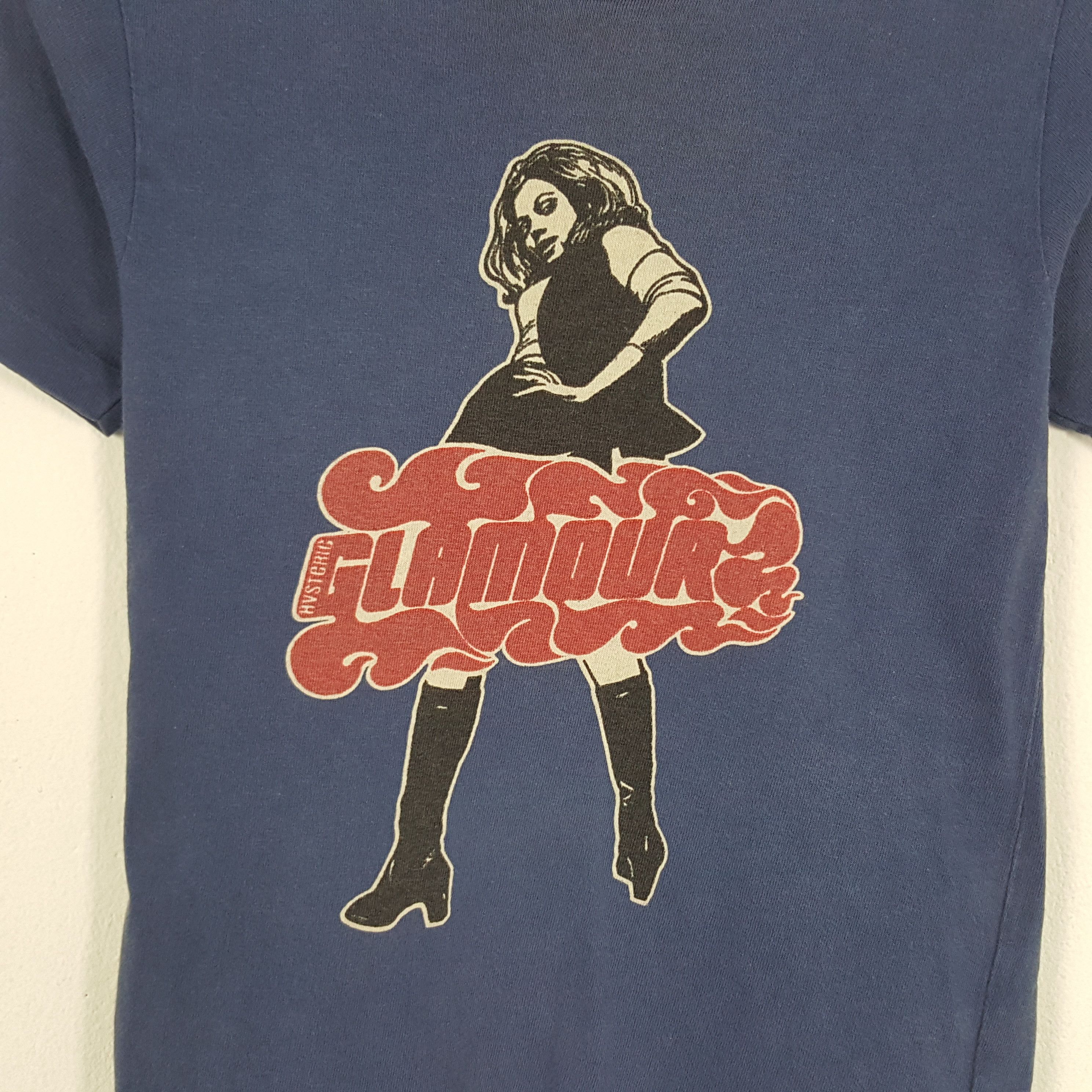 Hysteric Glamour × Vintage Vintage Hysteric Glamour Japanese Tshirt Size XXS / US 00 / IT 34 - 2 Thumbnail