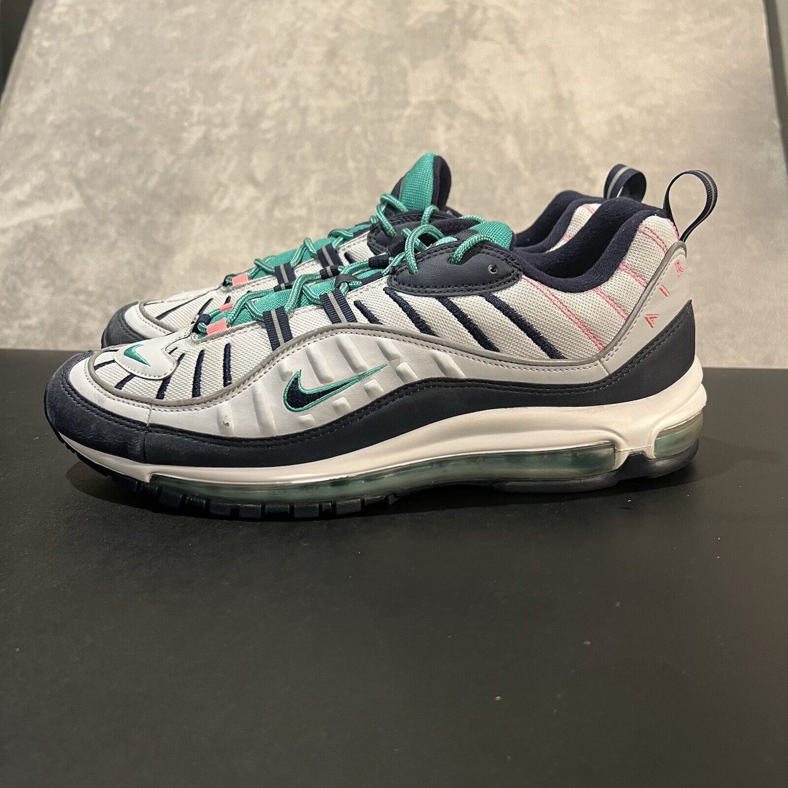 Nike Nike Air Max 98 South Beach Men's 13 White 640744-005 Size US 13 / EU 46 - 4 Thumbnail