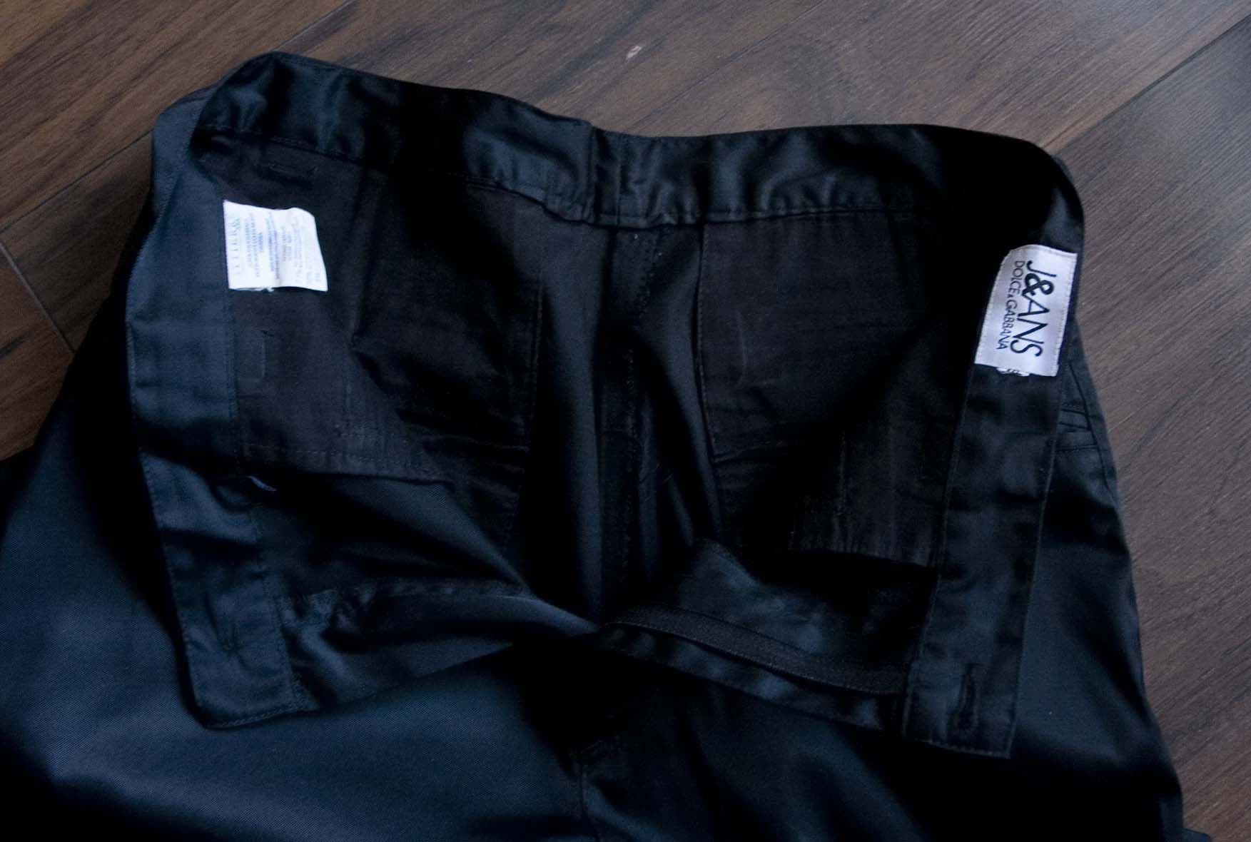 Dolce & Gabbana Dolce & Gabbana Pants Size 32x27 Nylon / Cotton Vintage Size US 32 / EU 48 - 7 Thumbnail