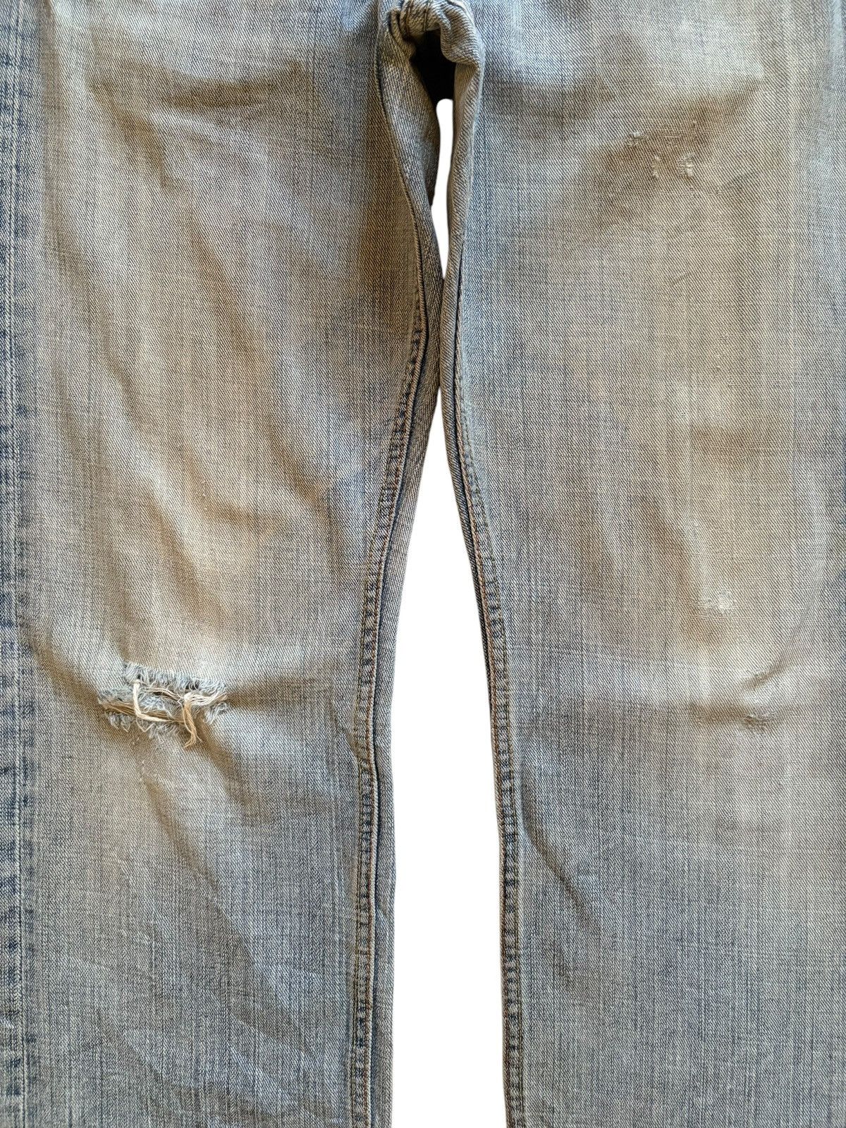 Japanese Brand Vintage Japanese Brand Mud Wash Distressed Baggy Jeans Size US 31 - 5 Thumbnail