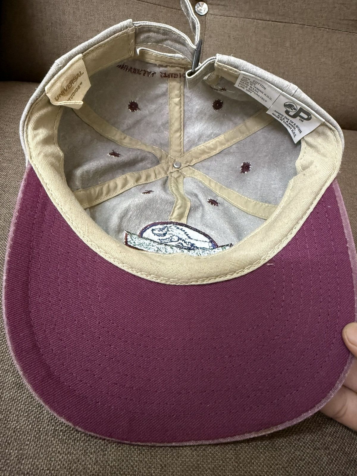 Universal Studios Vintage 90s UniversalStudioHollywood Jurrasic Park Movie Cap Size ONE SIZE - 7 Thumbnail