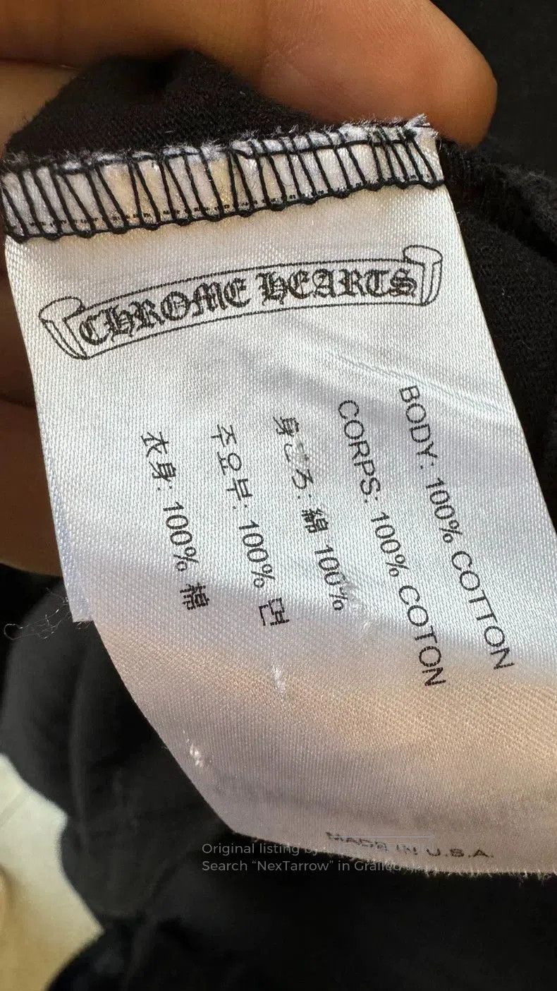 Chrome Hearts Black Chrome Hearts Long Sleeve Shirt. Size US XXL / EU 58 / 5 - 8 Thumbnail