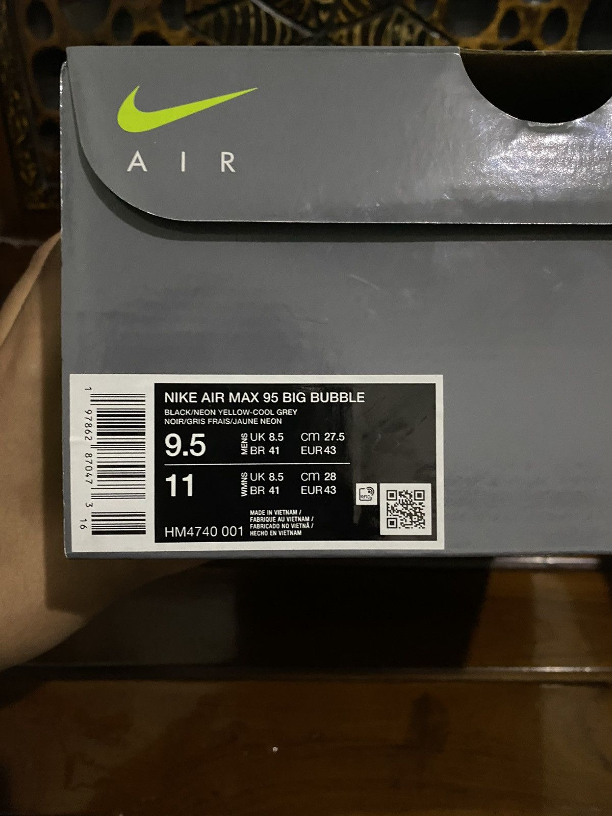 Nike Nike air max 95 og neon Big Bubble 2026 (size 9.5) Size US 9.5 / EU 42-43 - 9 Thumbnail