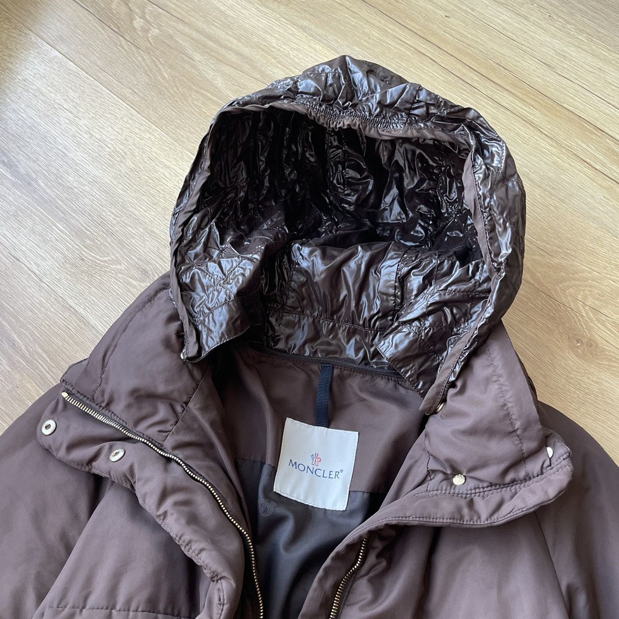 Moncler Moncler Nantes Belted Down Puffer Hooded Jacket Size 3 Size L / US 10 / IT 46 - 7 Thumbnail