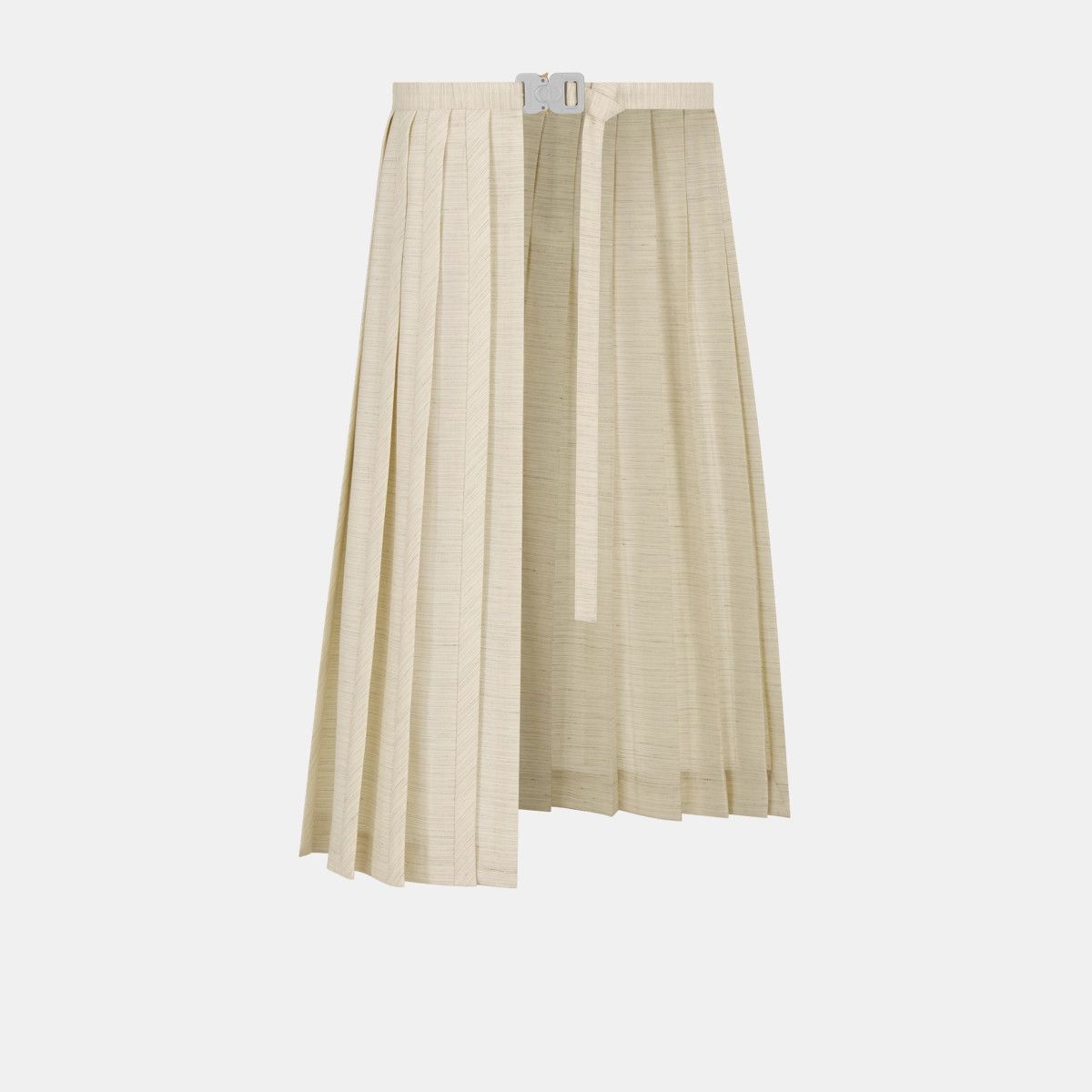 Dior o1bcso1str0125 Long Half Kilt in Off White Size US 36 / EU 52 - 1 Thumbnail