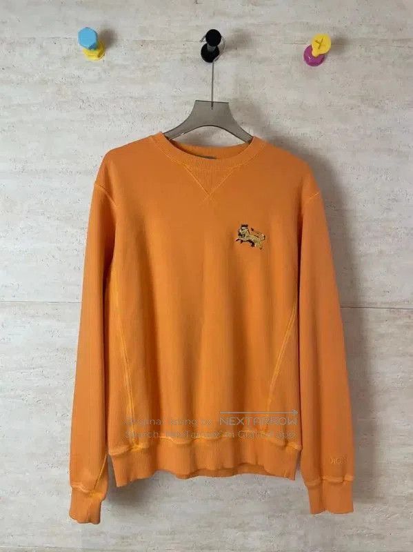 Dior Dior Men's Orange Cotton Sweatshirt . Size US S / EU 44-46 / 1 - 1 Thumbnail