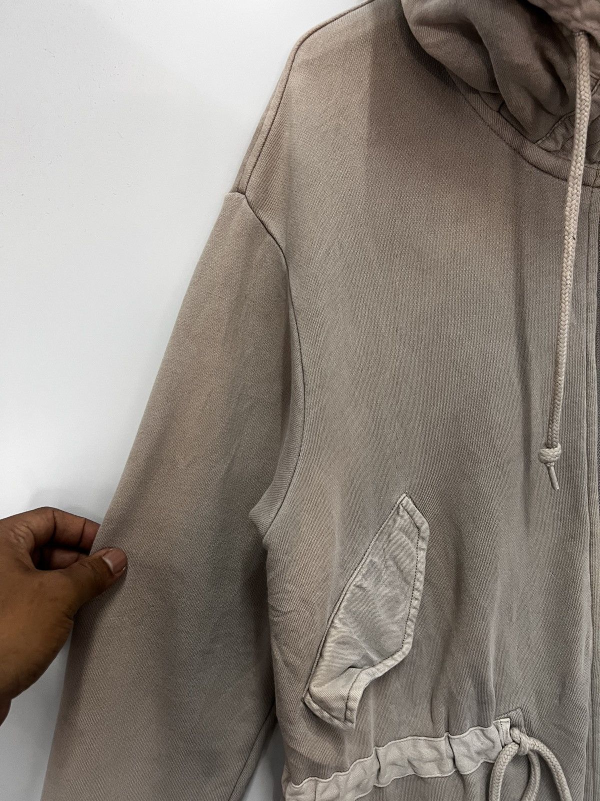 Avirex ⚡️ Distressed Grey Avirex cotton Sweat parka Size US M / EU 48-50 / 2 - 5 Thumbnail