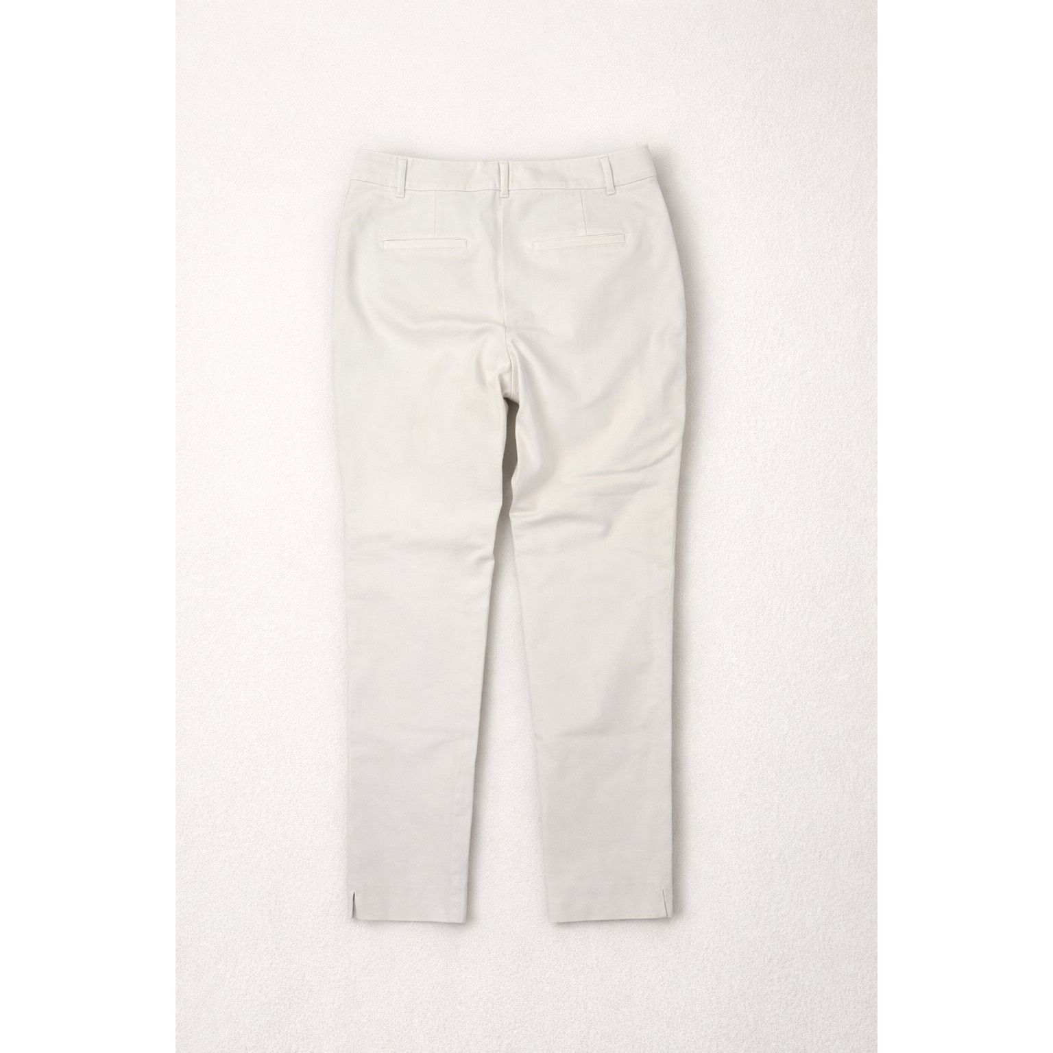 White House Black Market White House Black Market White Slim Ankle Pants | Size 8 | S Size 30" / US 8 / IT 44 - 2 Thumbnail