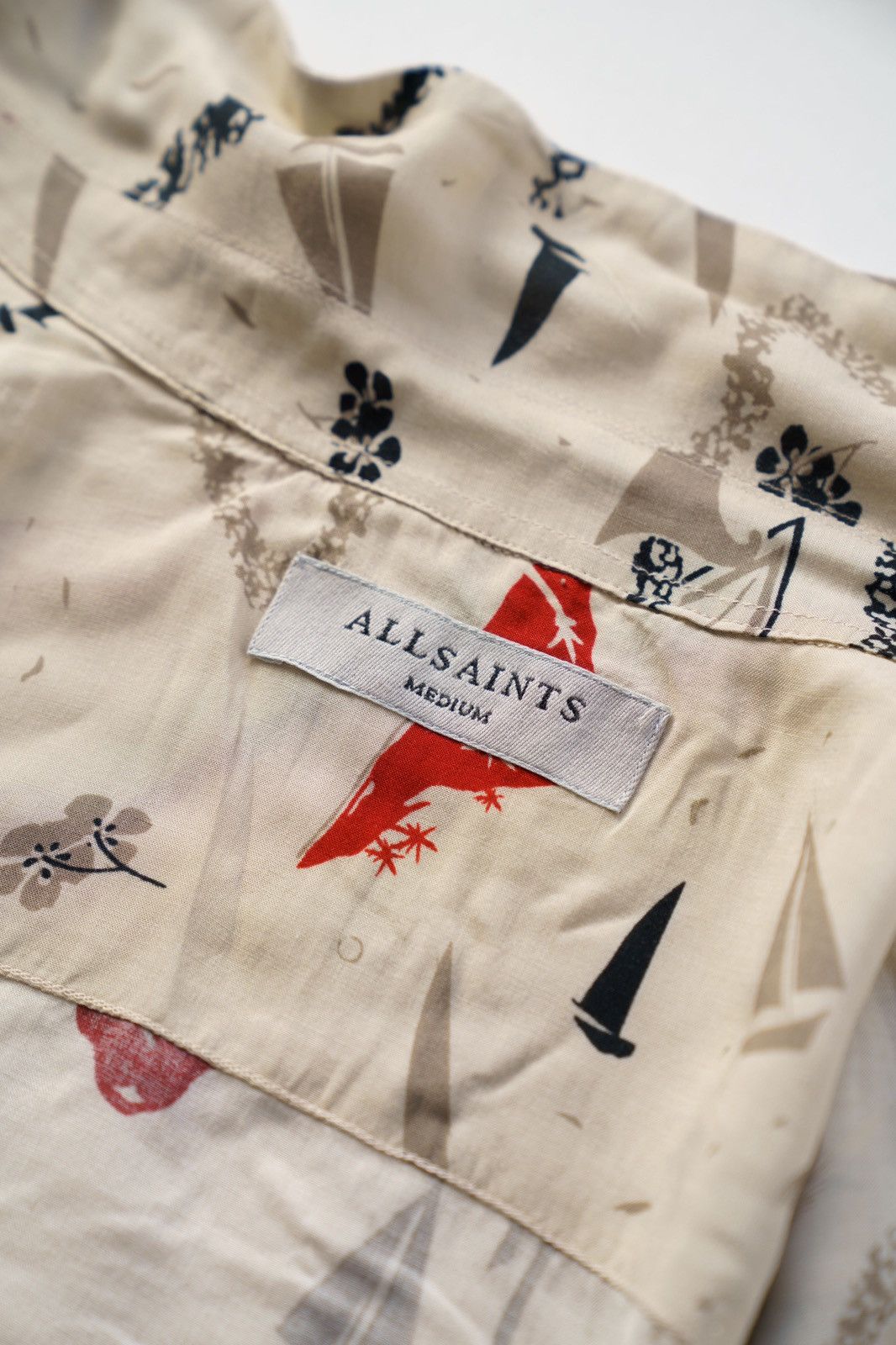 Allsaints Allsaints Ulua S/S Shirt Button ups Size US M / EU 48-50 / 2 - 6 Thumbnail