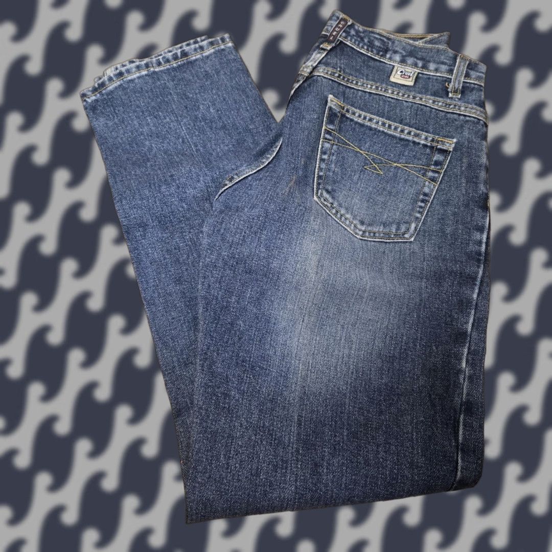 Vintage Cruel Girl Jeans Womens 5 Blue Low Rise Relaxed Bootcut Denim 100% Cotton Medium Wash Jeans Tight Fit? Size 27" / US 4 / IT 40 - 1 Thumbnail