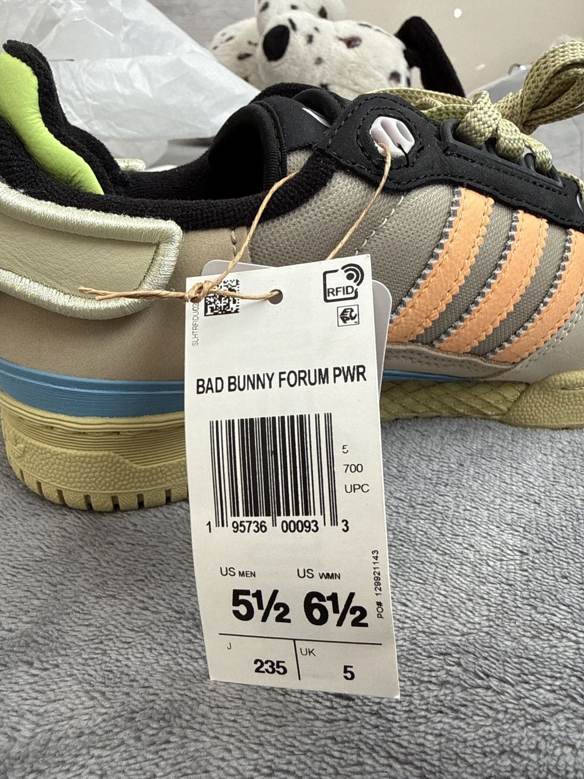 Adidas Bad Bunny Forum PWR Size US 6.5 / IT 36.5 - 7 Thumbnail