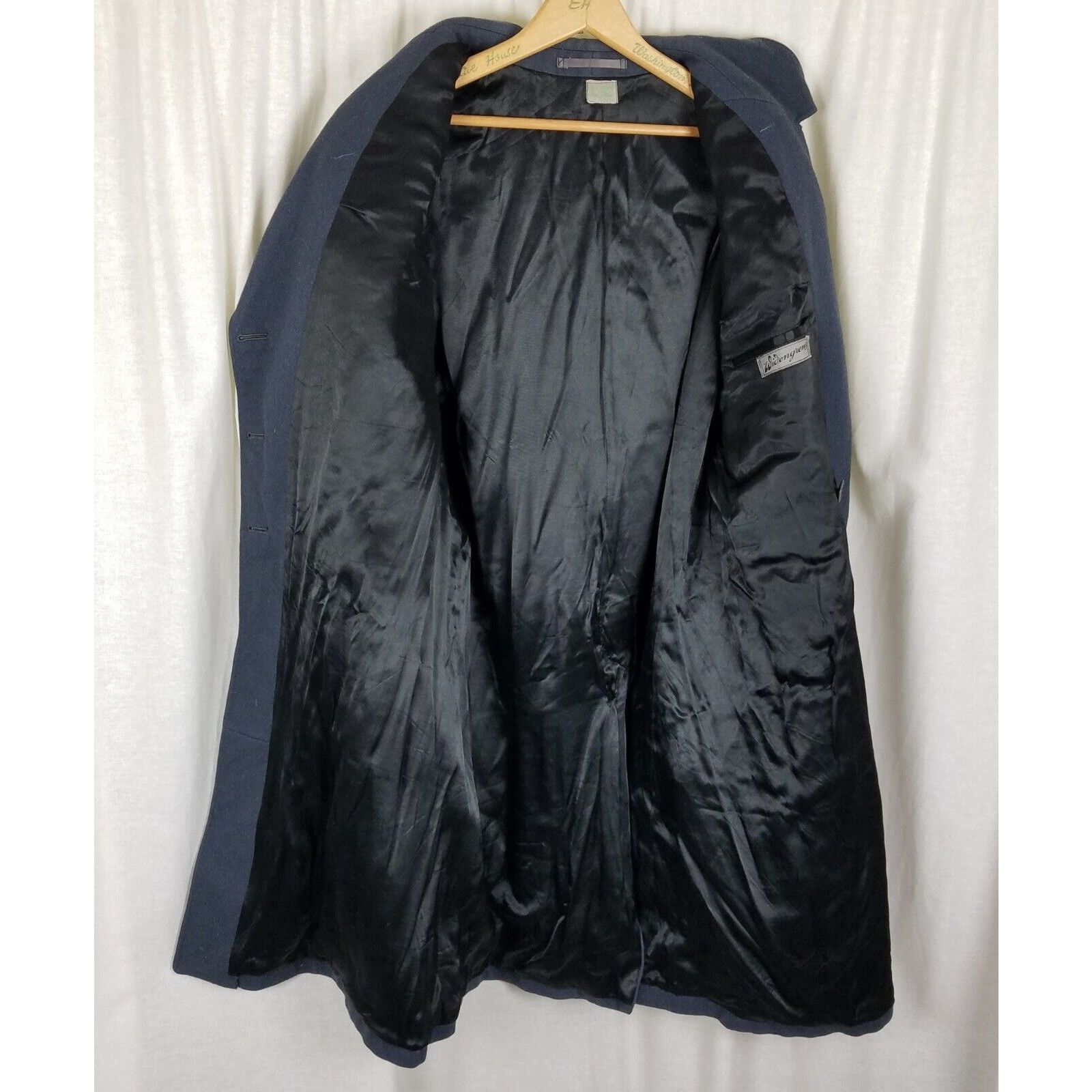 Vintage Military Widengrens Court of Appeal Wool Peacoat Coat C52 Size US XL / EU 56 / 4 - 8 Thumbnail