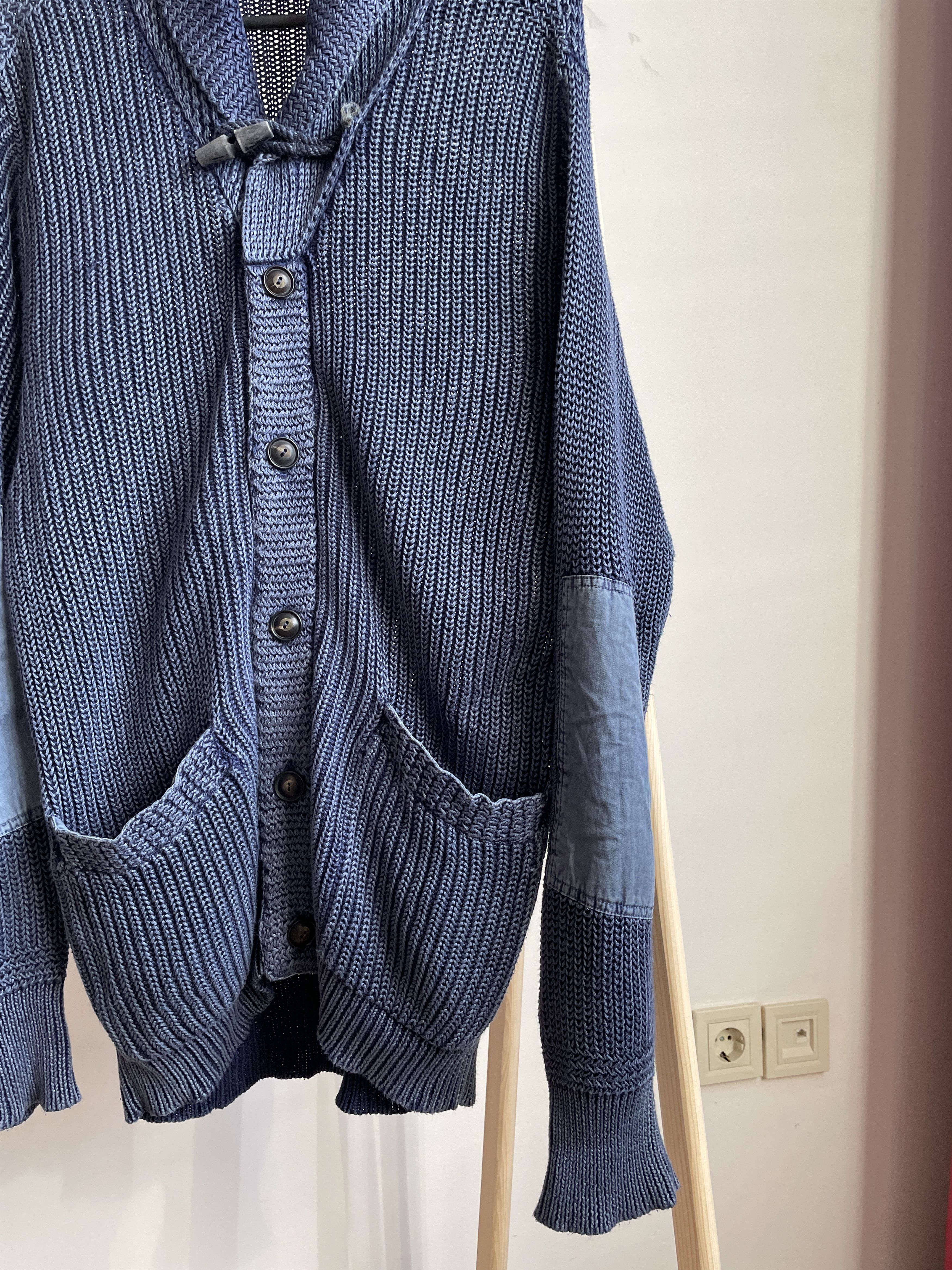 Polo Ralph Lauren Polo Ralph Lauren Vintage Shawl Collar Washed Cardigan Size US M / EU 48-50 / 2 - 4 Thumbnail