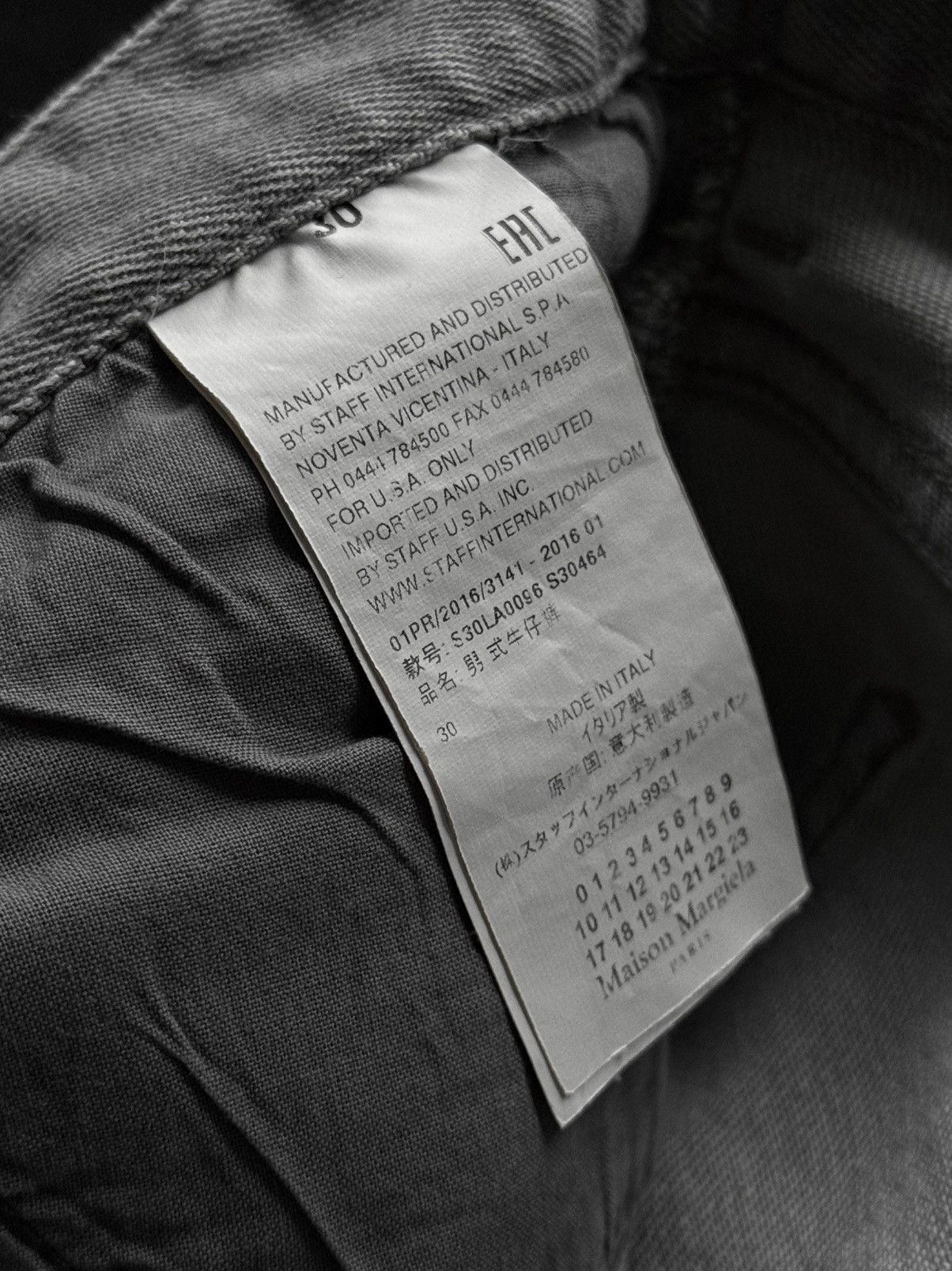 Maison Margiela Maison Margiela Skinny Denim Pants Size US 30 / EU 46 - 6 Thumbnail