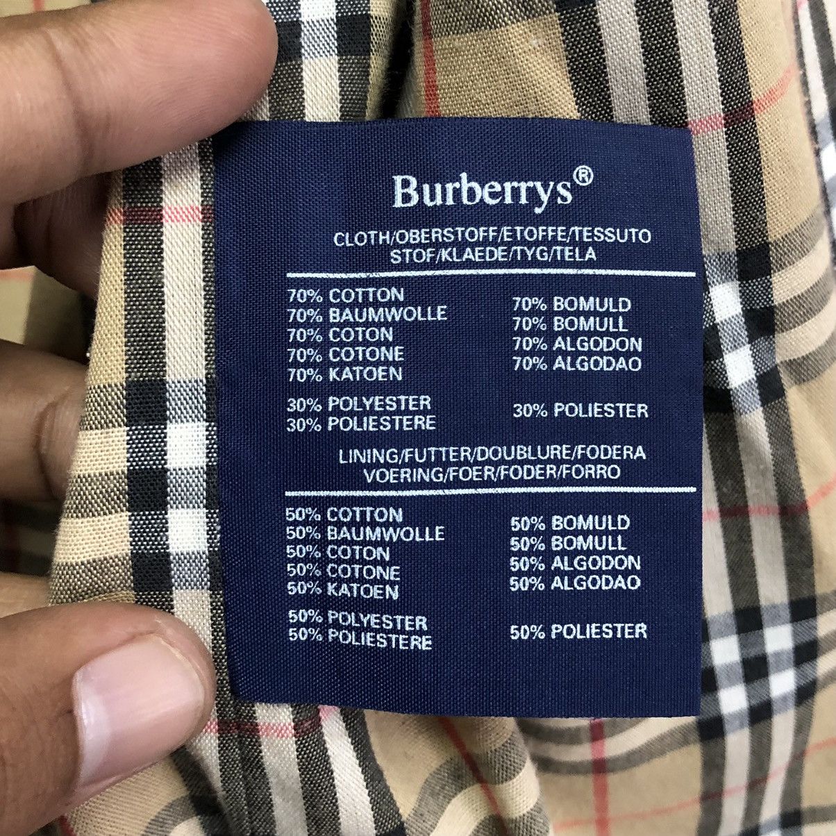 Burberry Vintage Burberrys Prorsum Lined Novacheck Bomber Jacket Size US M / EU 48-50 / 2 - 20 Thumbnail