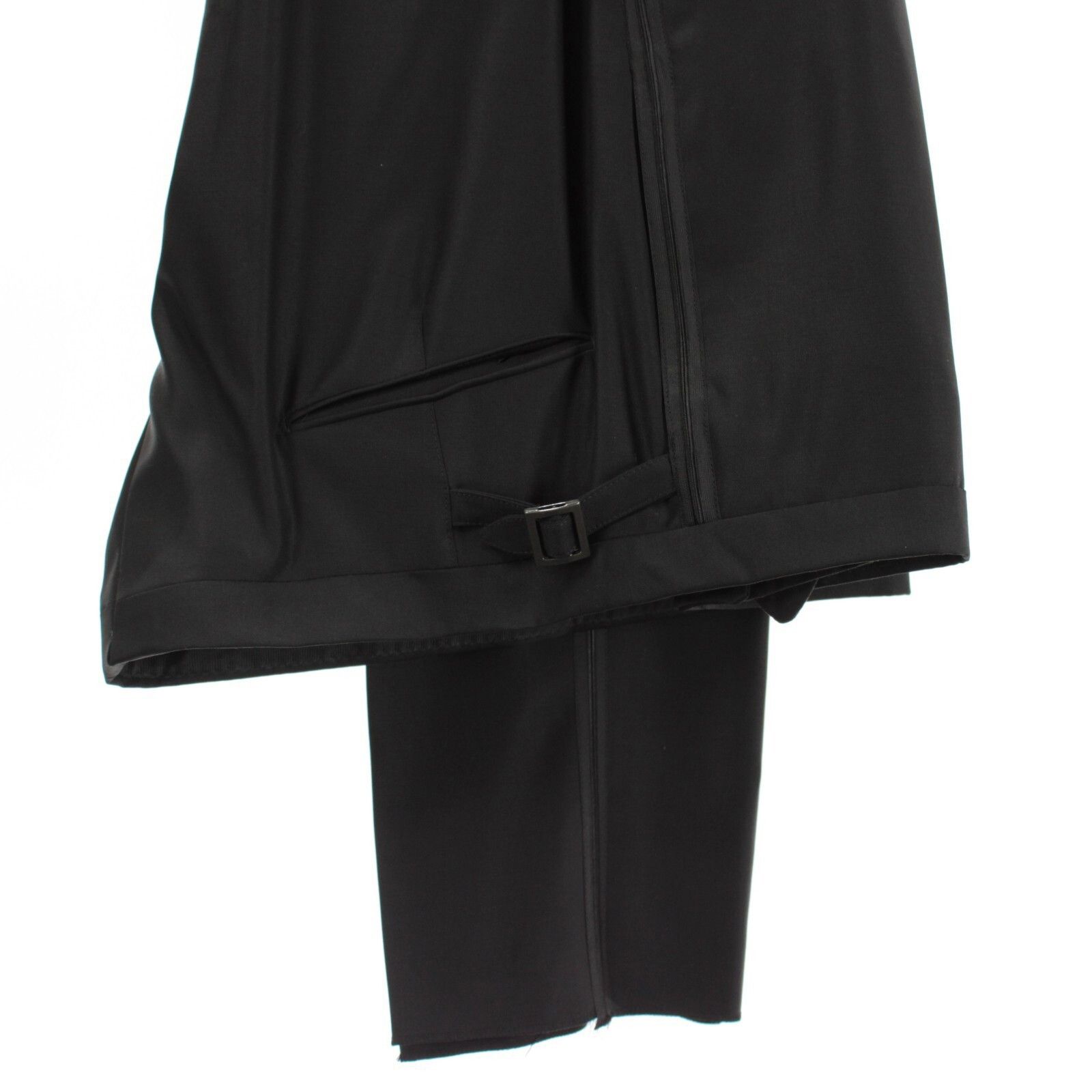 Boglioli Boglioli NWT Wool Two Piece Tuxedo Satin Peak Lapel Size 56R Size 46R - 3 Thumbnail