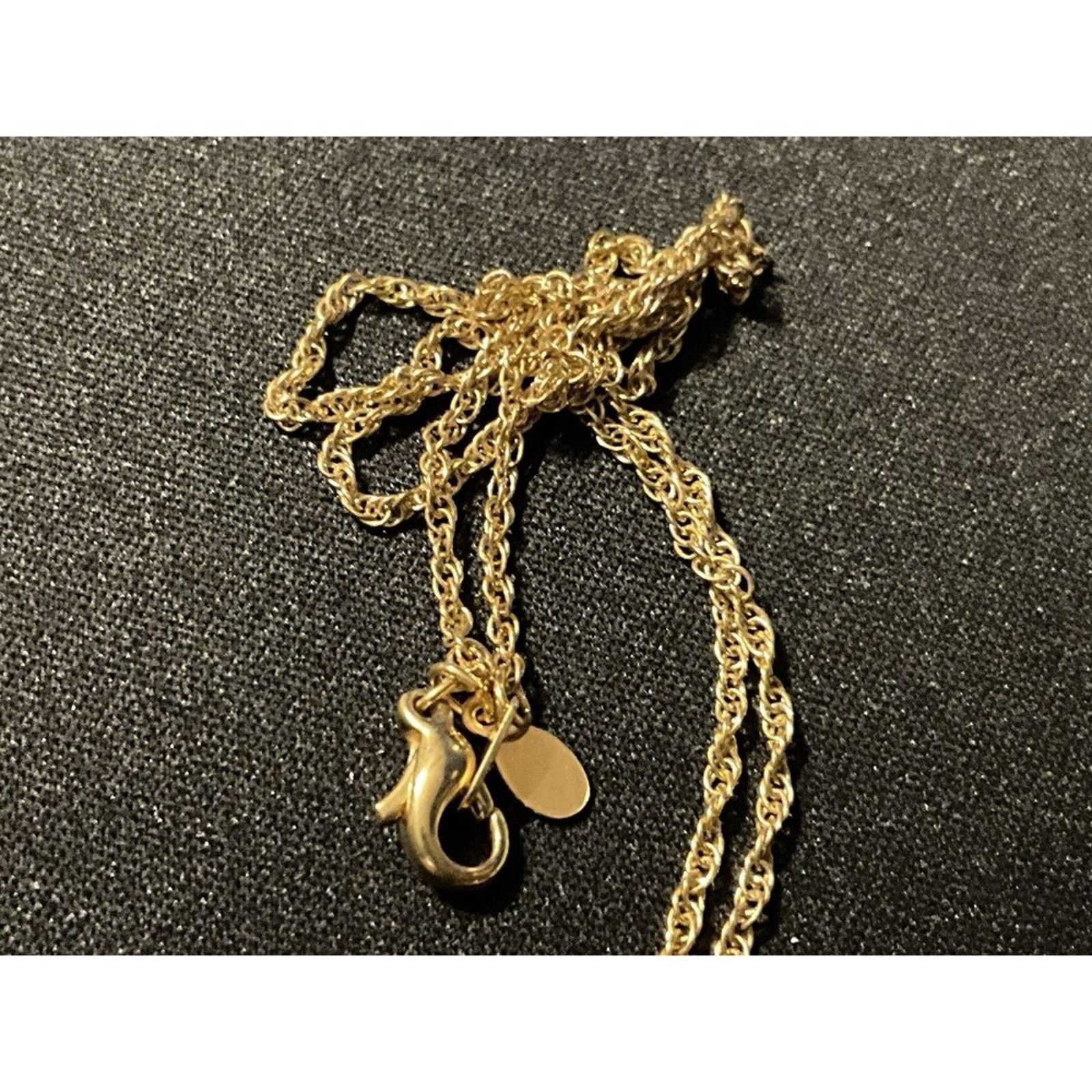 Disney Disney Signed Gold Tone Mickey 15in Necklace Size ONE SIZE - 3 Thumbnail