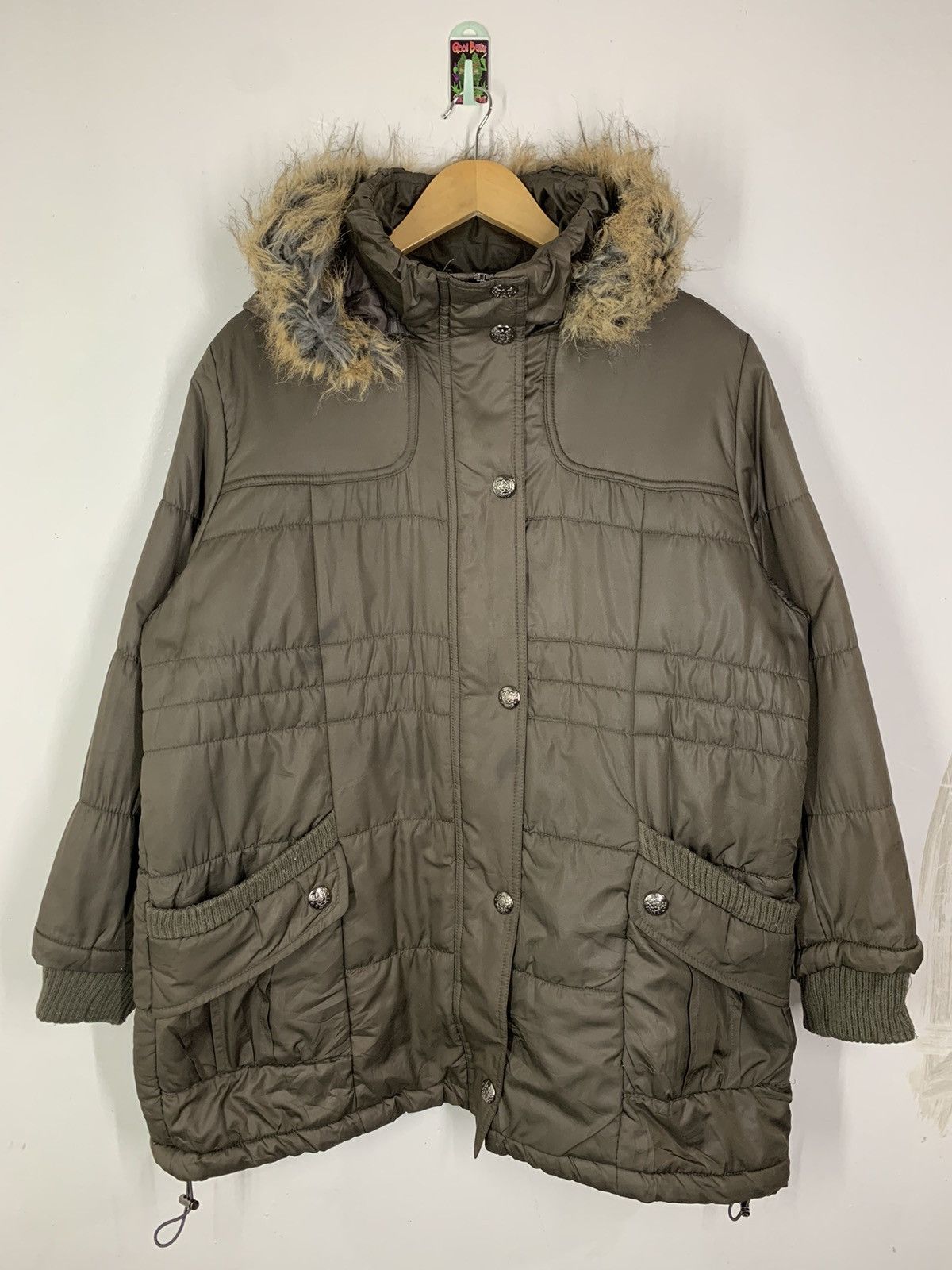 Japanese Brand × Vintage Vintage Japanese Brand Hoodie Faux Fur Jacket Size US XXL / EU 58 / 5 - 1 Thumbnail