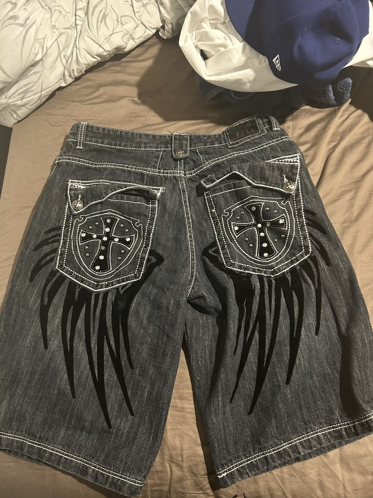 Vintage Vintage Couture Jorts Size US 36 / EU 52 - 2 Thumbnail