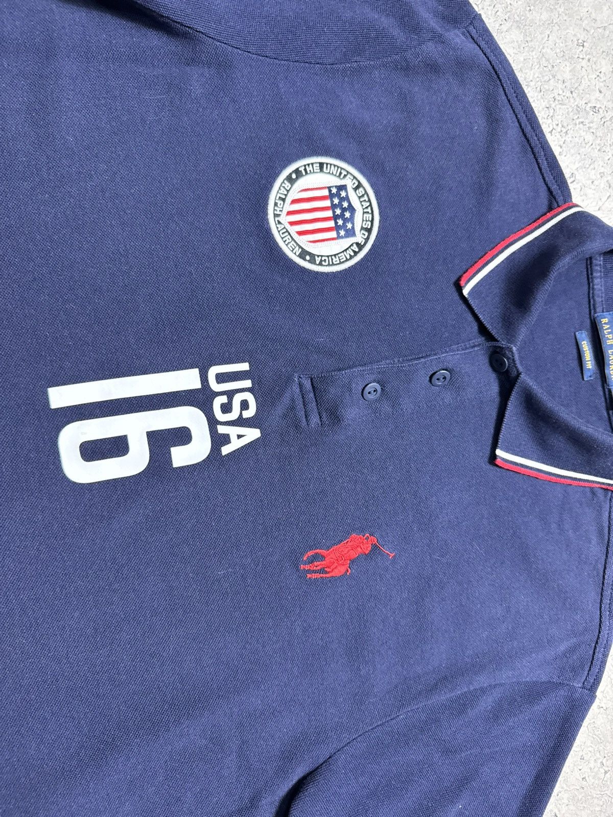 Polo Ralph Lauren Polo Ralph Lauren USA #16 Vintage Chief Keef Polo Shirt PRL Size US L / EU 52-54 / 3 - 4 Thumbnail