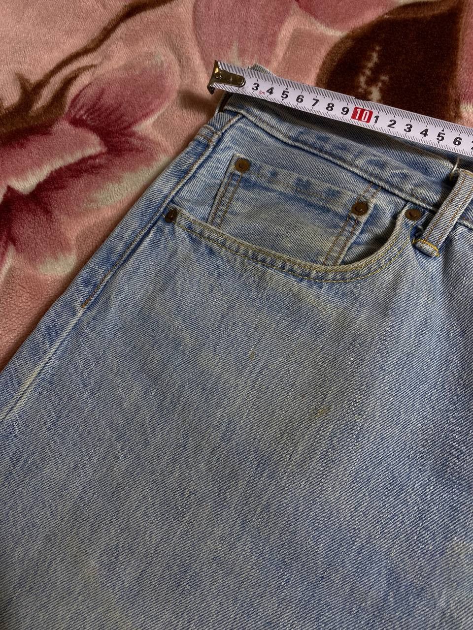 Vintage Levis Jeans Dirty Distressed Denim Denim