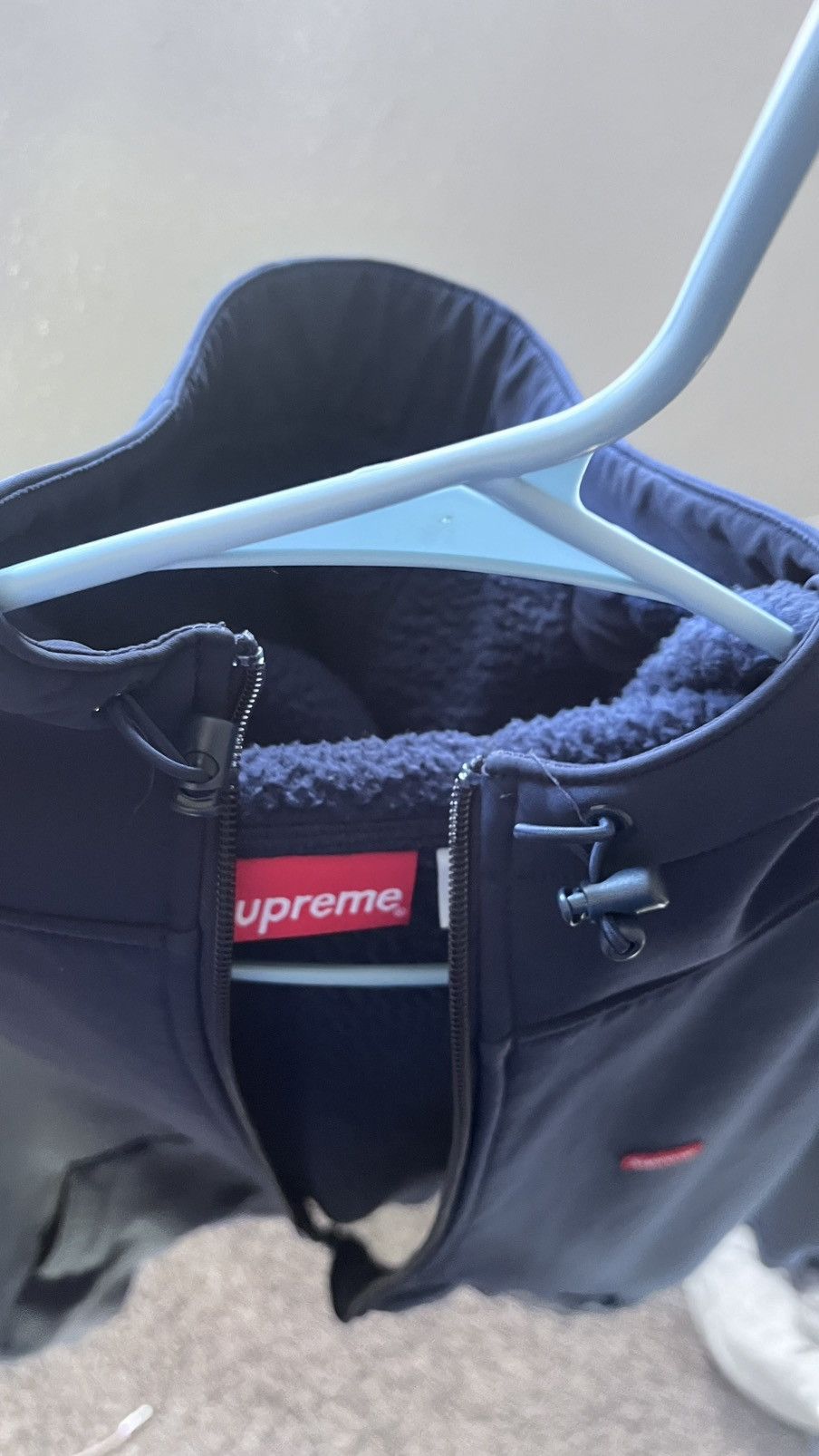 Supreme Supreme Navy Blue WindStopper Jacket Size M Gently Used Size US M / EU 48-50 / 2 - 10 Thumbnail