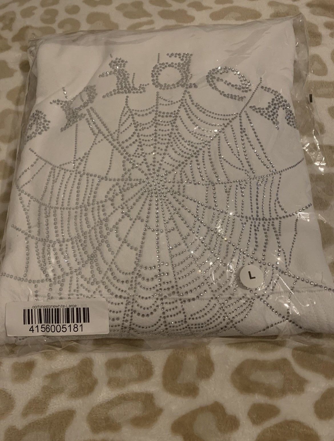 Sp5der Spider Worldwide SP5DER Og Rhinestone Hoodie Size Large Size US L / EU 52-54 / 3 - 3 Thumbnail