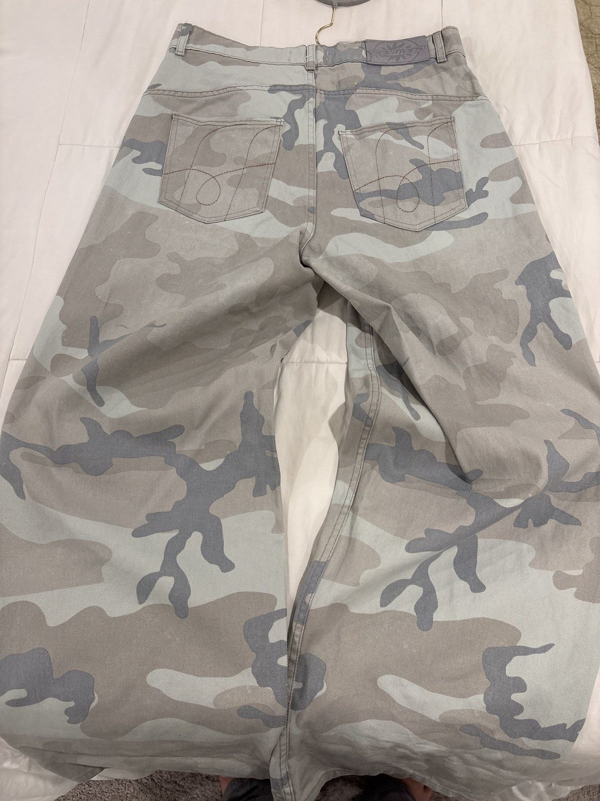 Other Scuffers Radiant Light Blue Camo Pants Size US 32 / EU 48 - 2 Thumbnail