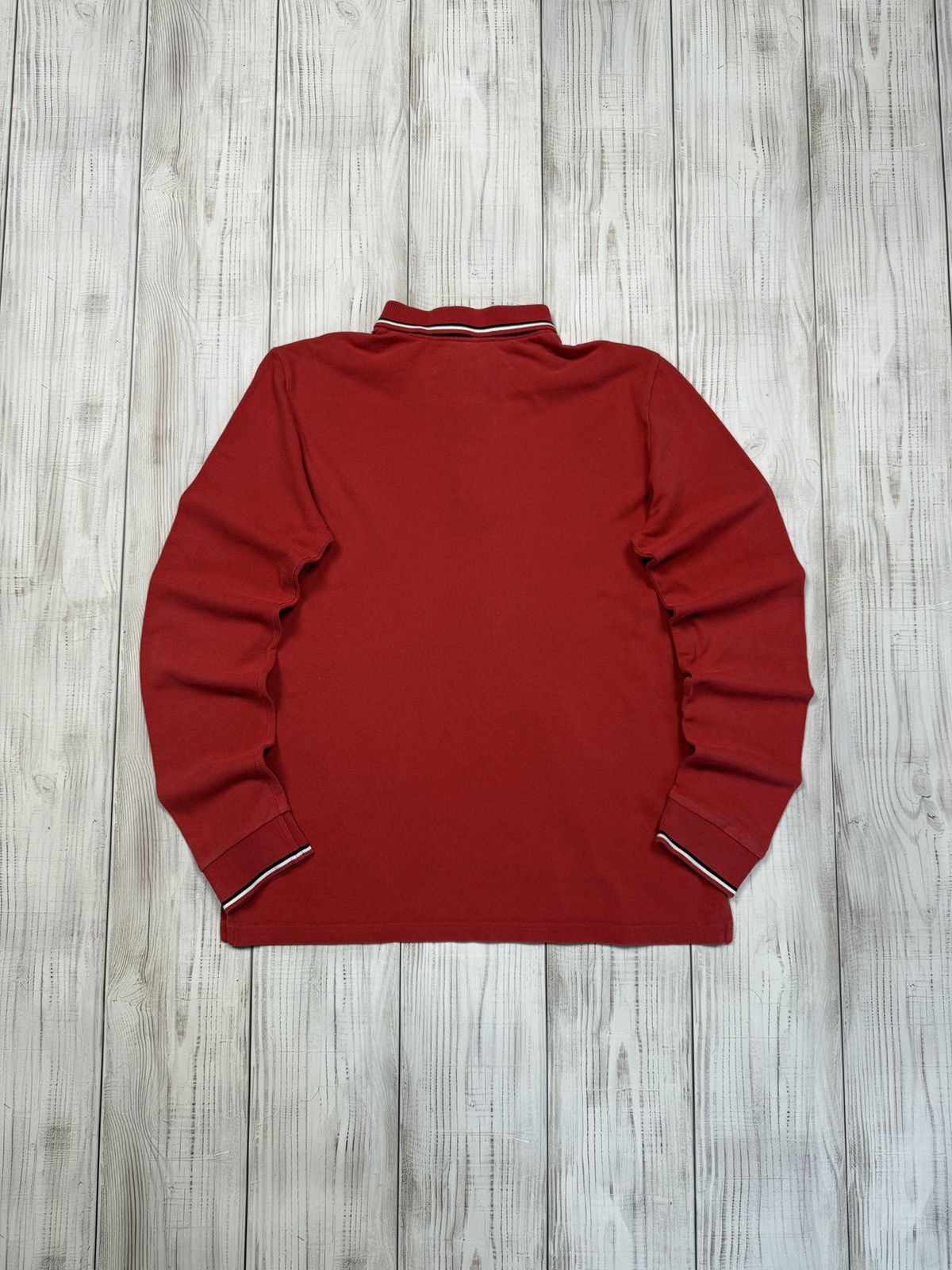 Moncler Moncler Polo Manica Lunga Longsleeve Luxury T Shirt Size US S / EU 44-46 / 1 - 2 Thumbnail