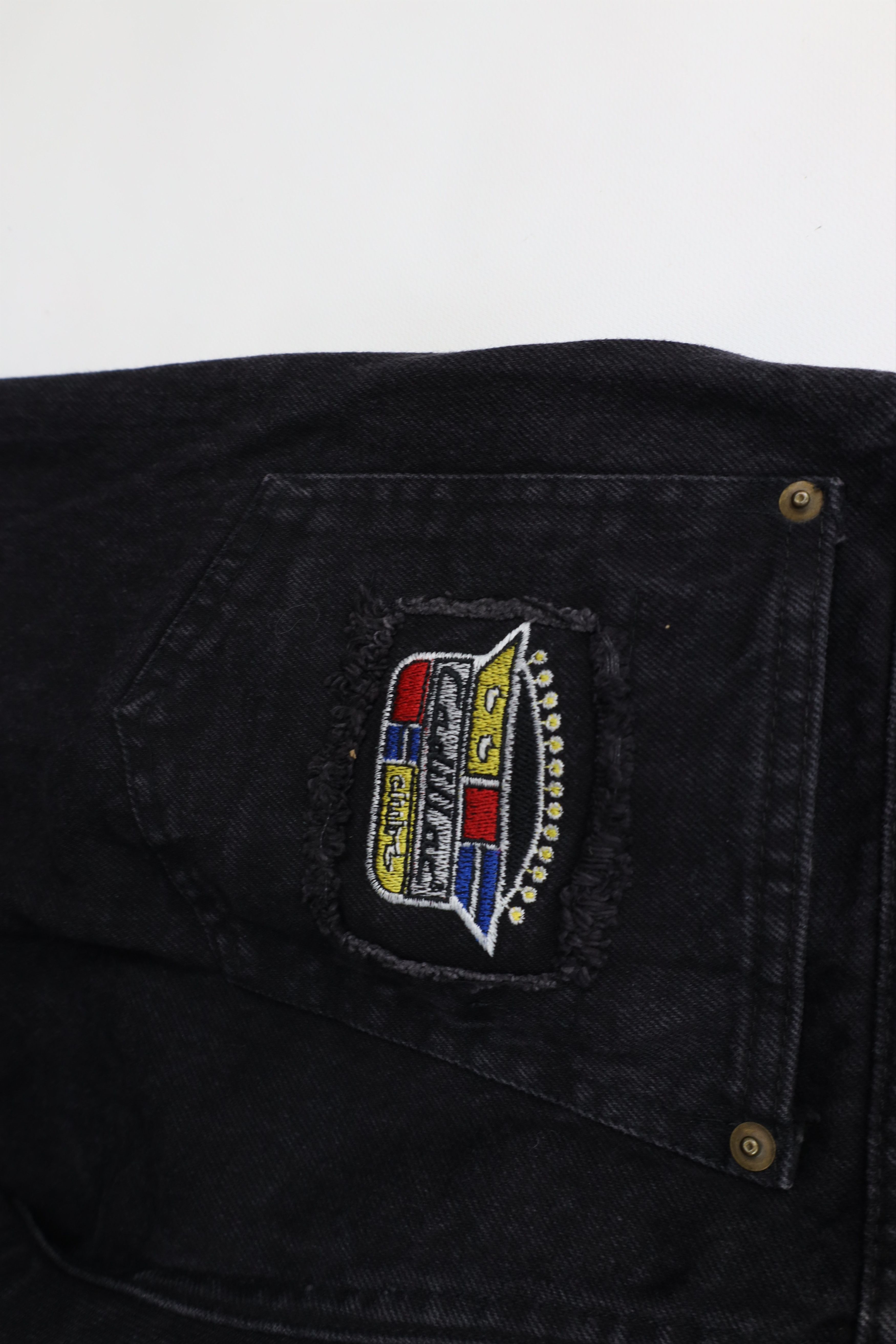 Cadillac Deadstock Vintage 80s 90s Cadillac Straight Leg Jeans USA Size US 30 / EU 46 - 15 Thumbnail