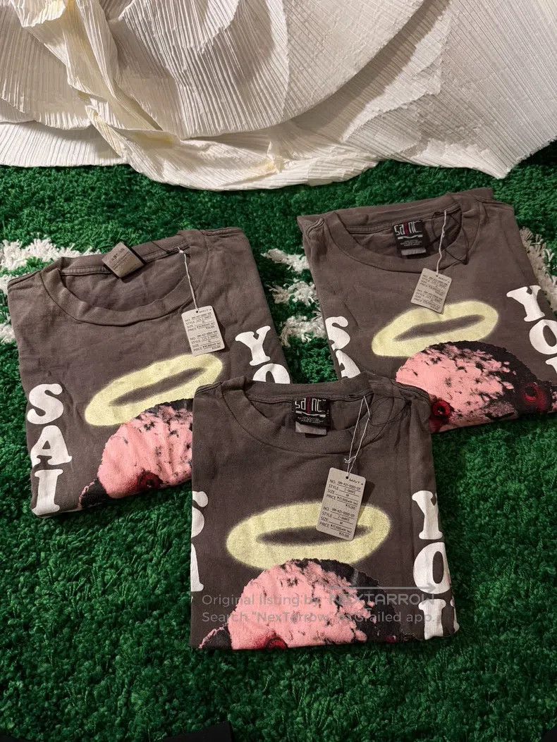 Saint Michael Saint Michael Angel lamb washed long sleeves Size US M / EU 48-50 / 2 - 5 Thumbnail