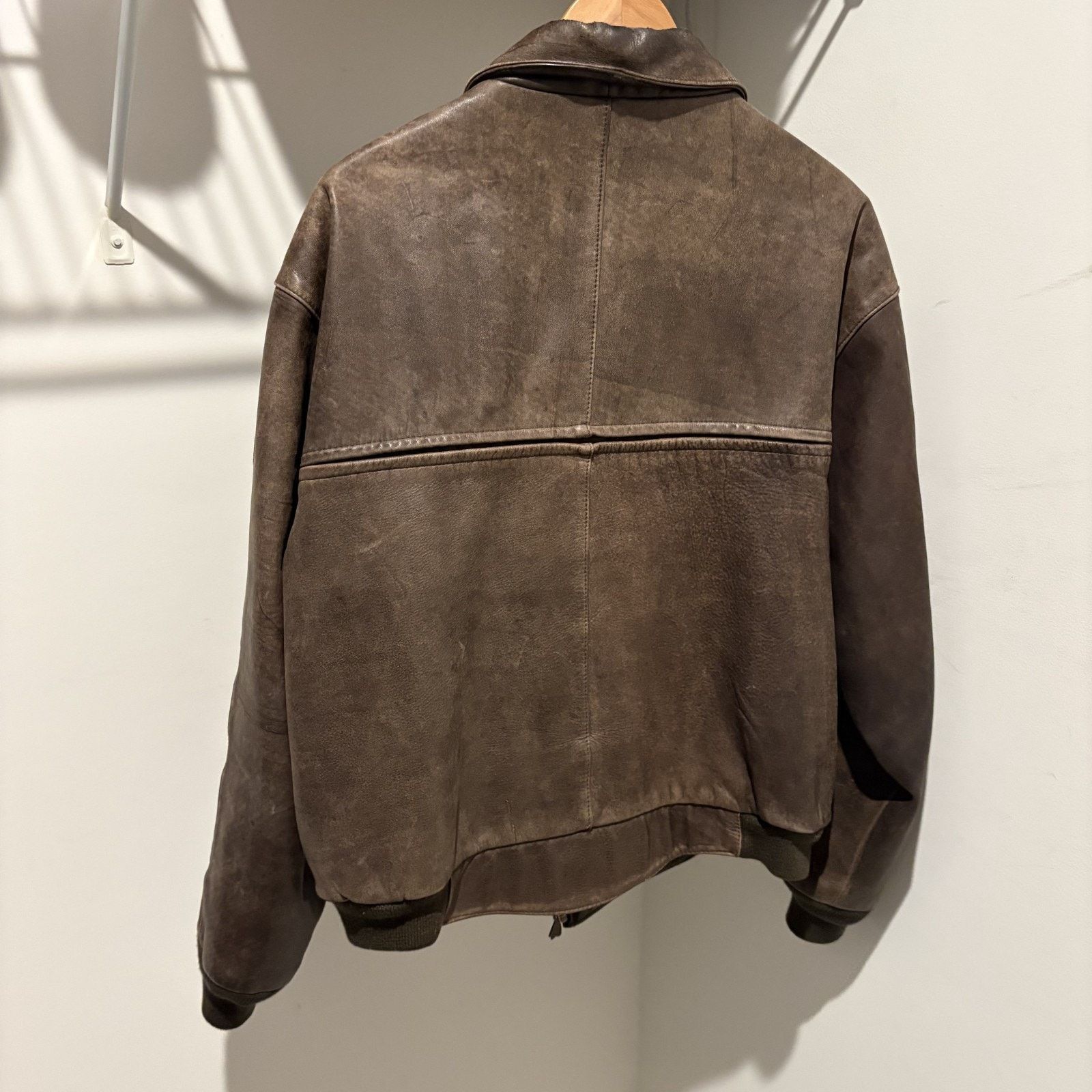 Hein Gericke × Vintage Vintage 1980s Hein Gericke Leather Bomber Jacket Size L Size US L / EU 52-54 / 3 - 14 Thumbnail