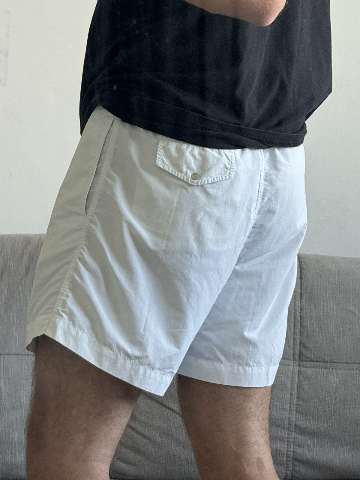 Hermes Hermes cream white swimwear shorts Size US 36 / EU 52 - 7 Thumbnail