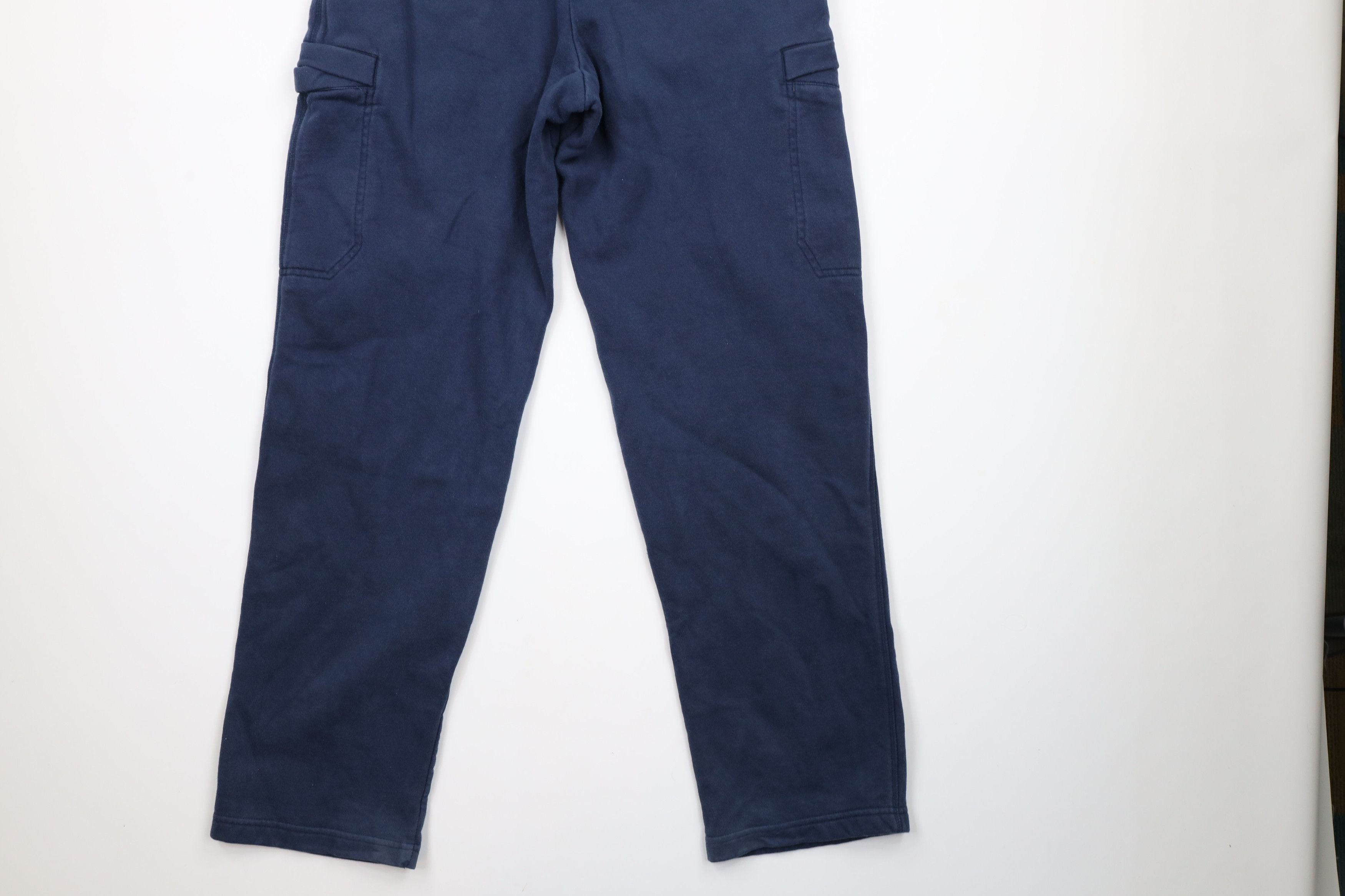Champion × Vintage Vintage Champion Classic Logo Cargo Sweatpants Navy Blue Size US 34 / EU 50 - 11 Thumbnail