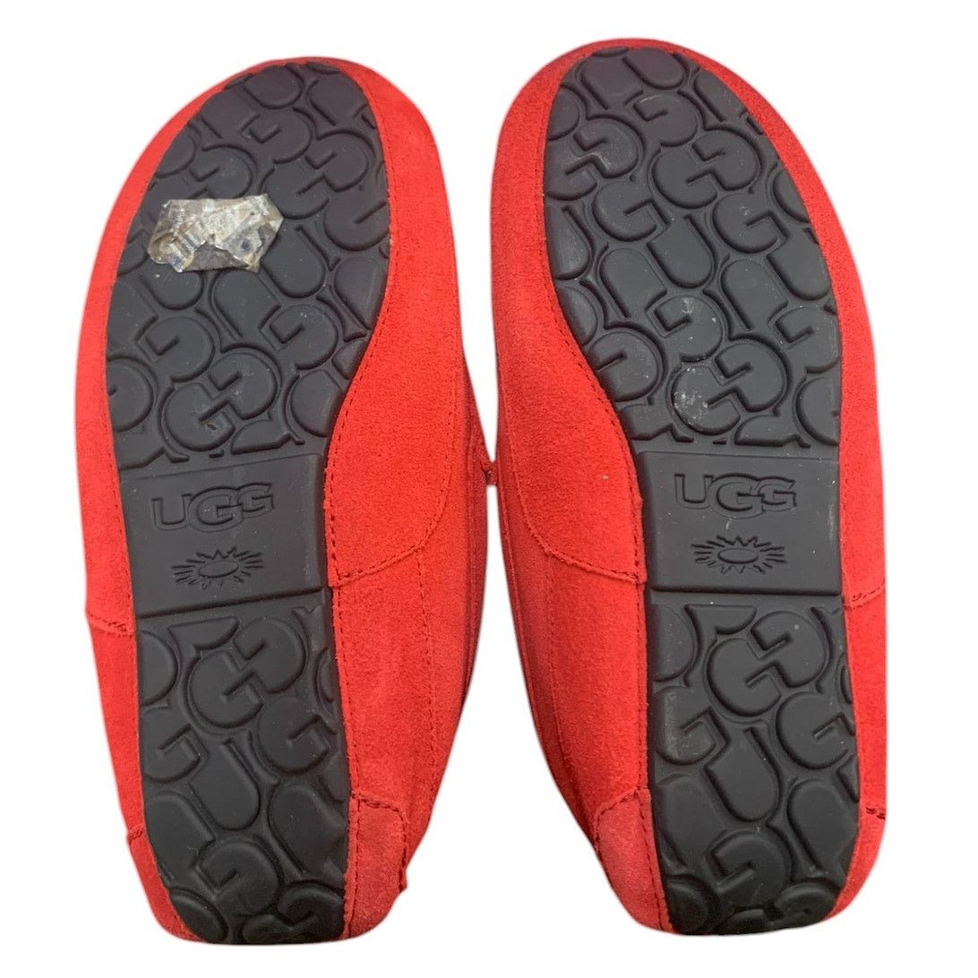 Ugg UGG Australia Men's Ascot Slippers Samba Red Shoe Suede SZ 9 Size US 9 / EU 42 - 5 Thumbnail