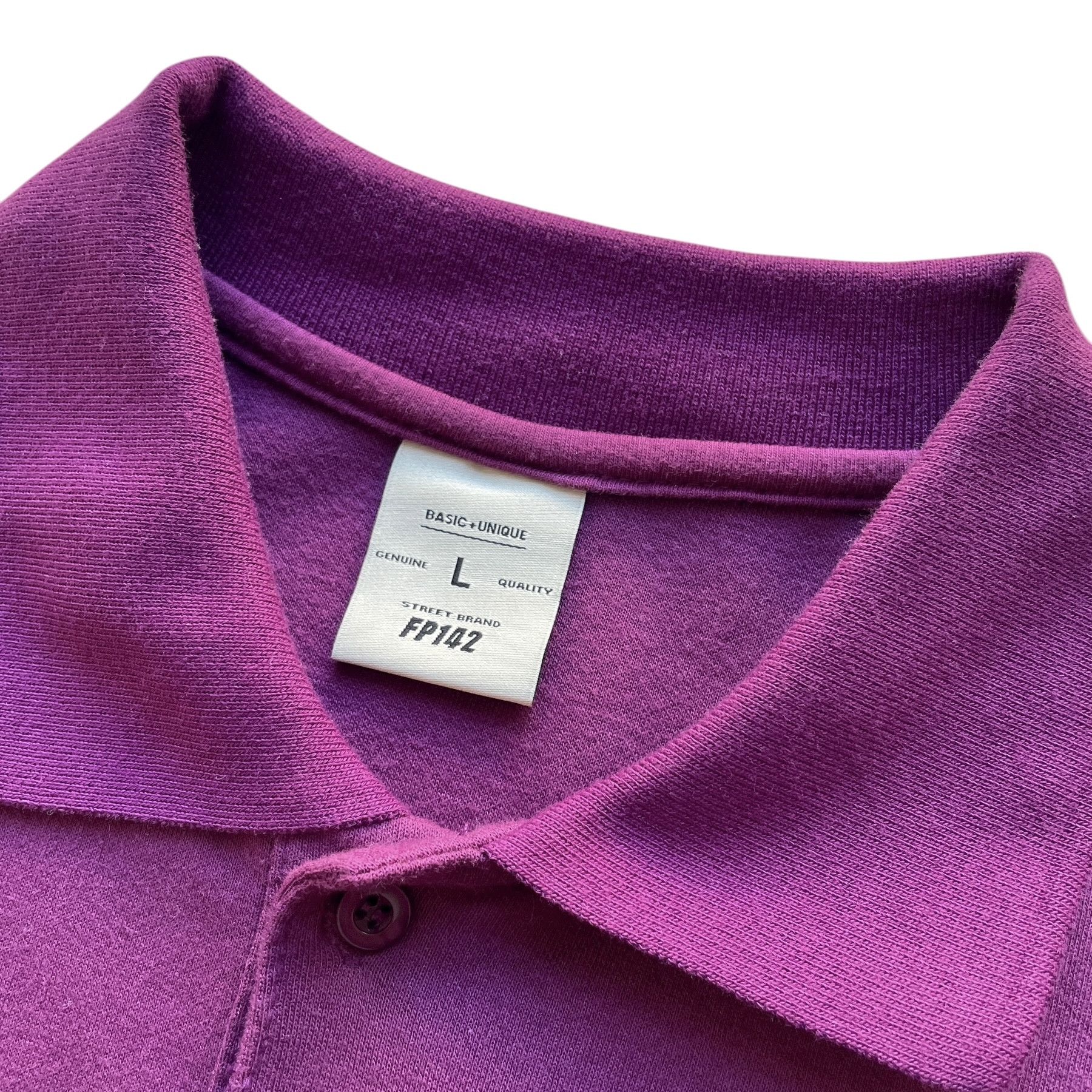 Japanese Brand Premium oversized cotton polo collar longsleeve t-shirt Size US L / EU 52-54 / 3 - 2 Thumbnail