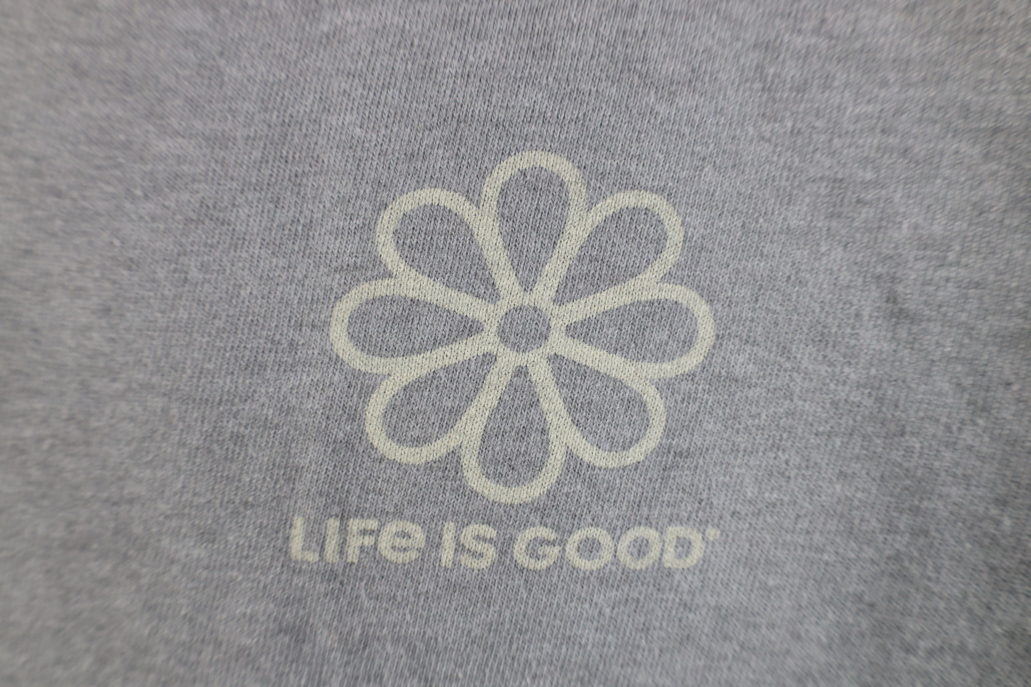 Life is Good Life Is Good Flower French Terry Crewneck Sweatshirt Size L / US 10 / IT 46 - 4 Thumbnail