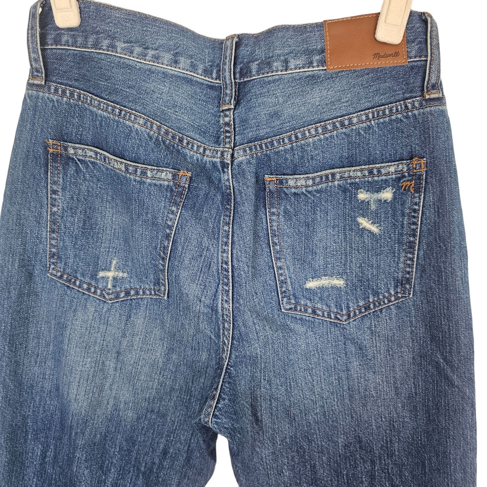 Madewell Madewell Womens The Perfect Summer Jeans Distressed 26 Prep Size 26" / US 2 / IT 38 - 11 Thumbnail