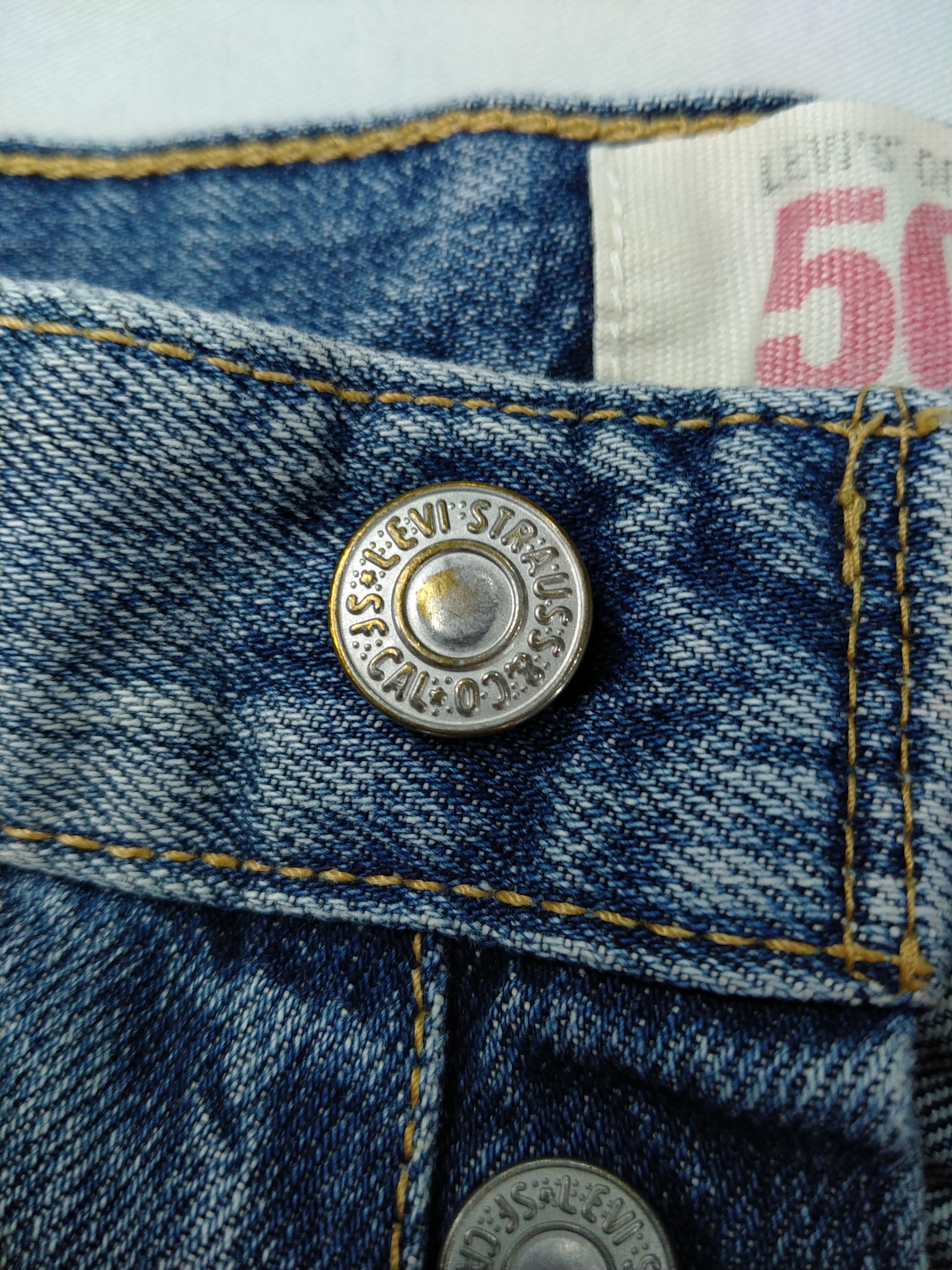 Japanese Brand Vintage Levi's 501 Distressed Denim 33x31.5 -JN135 Size US 33 - 8 Thumbnail