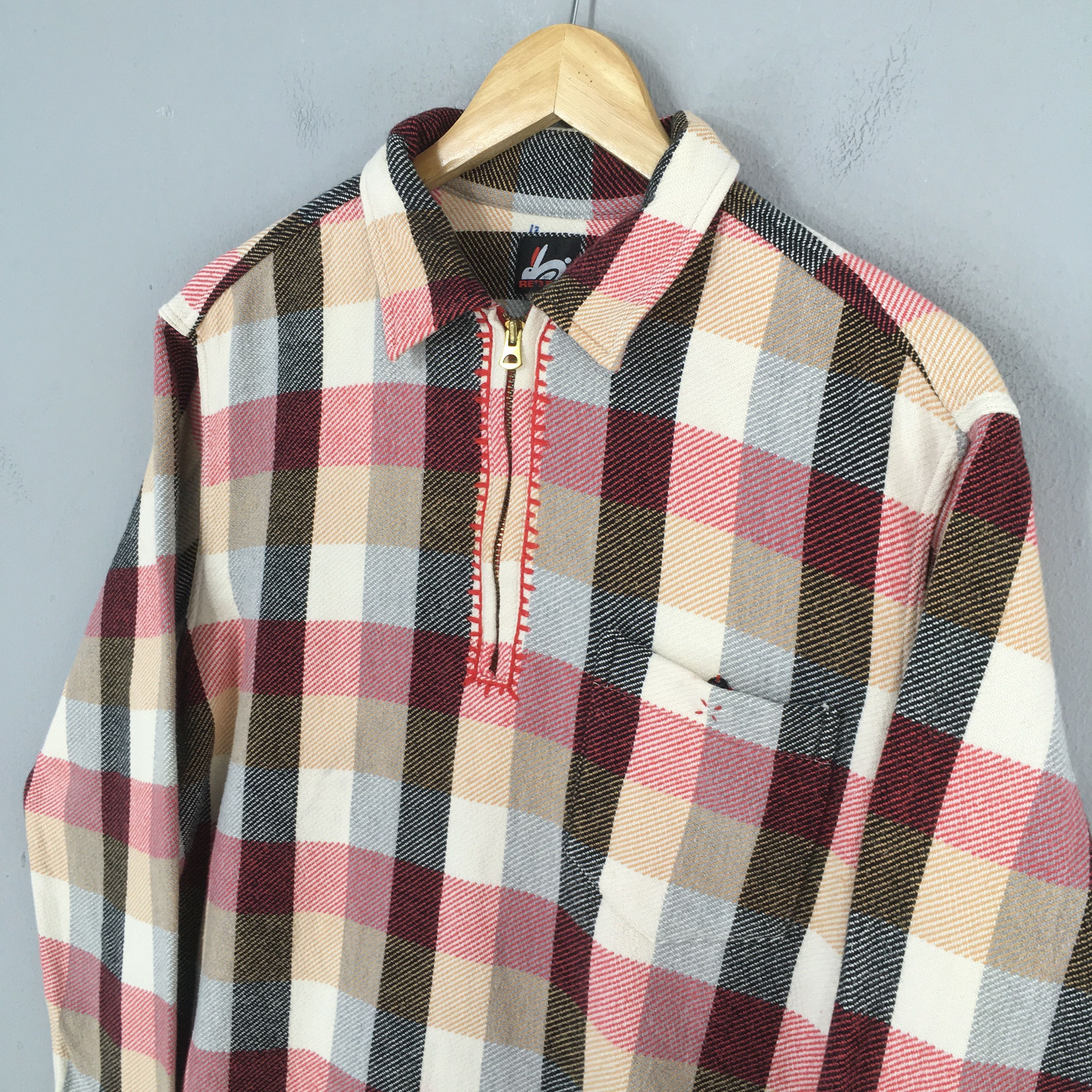 Paul Smith Red Ear Vintage Red Ear Paul Smith Checkered Flannel Size US M / EU 48-50 / 2 - 3 Thumbnail