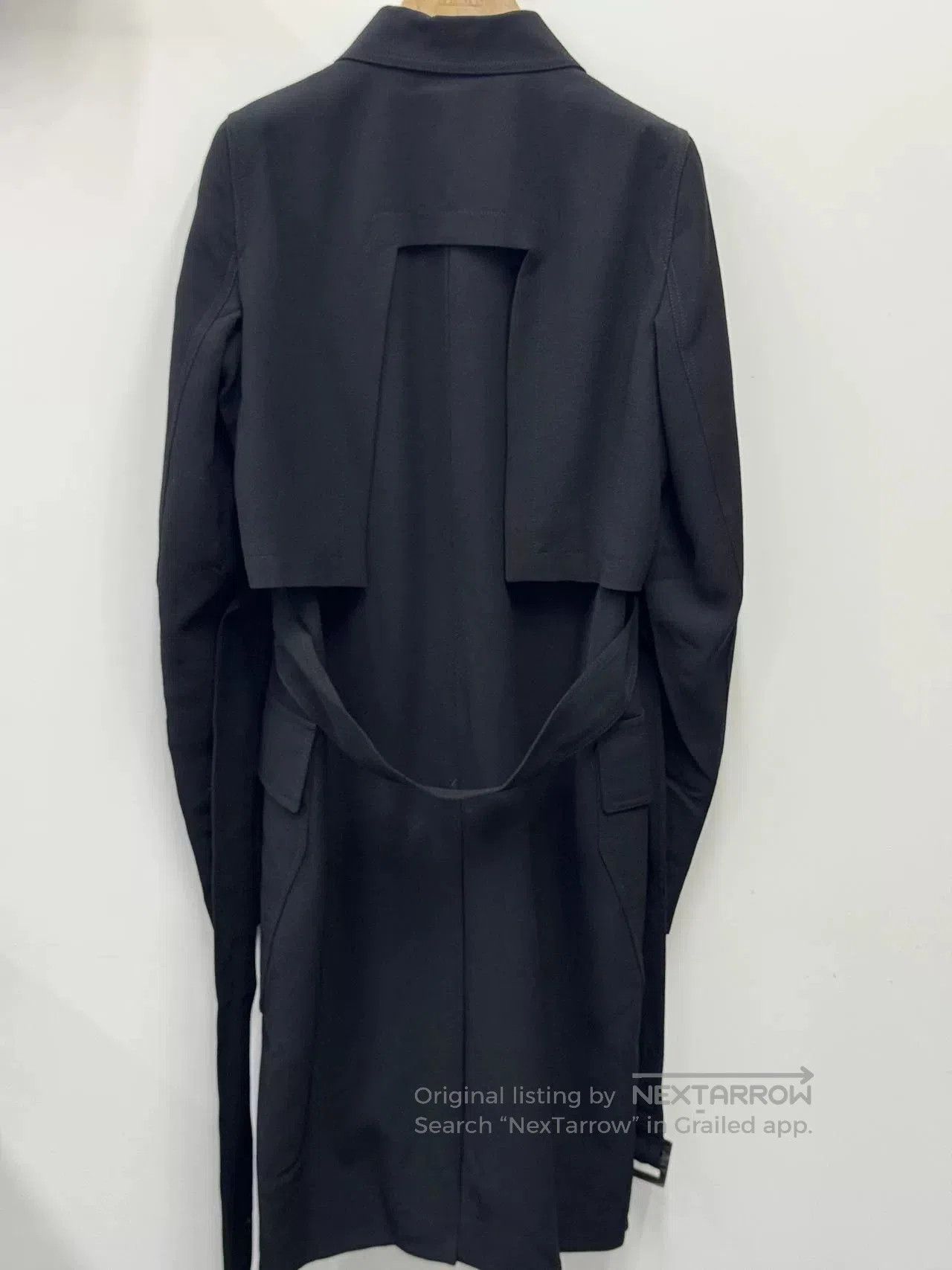 Rick Owens Rick Owens Long Black Coat. Size M / US 6-8 / IT 42-44 - 2 Thumbnail
